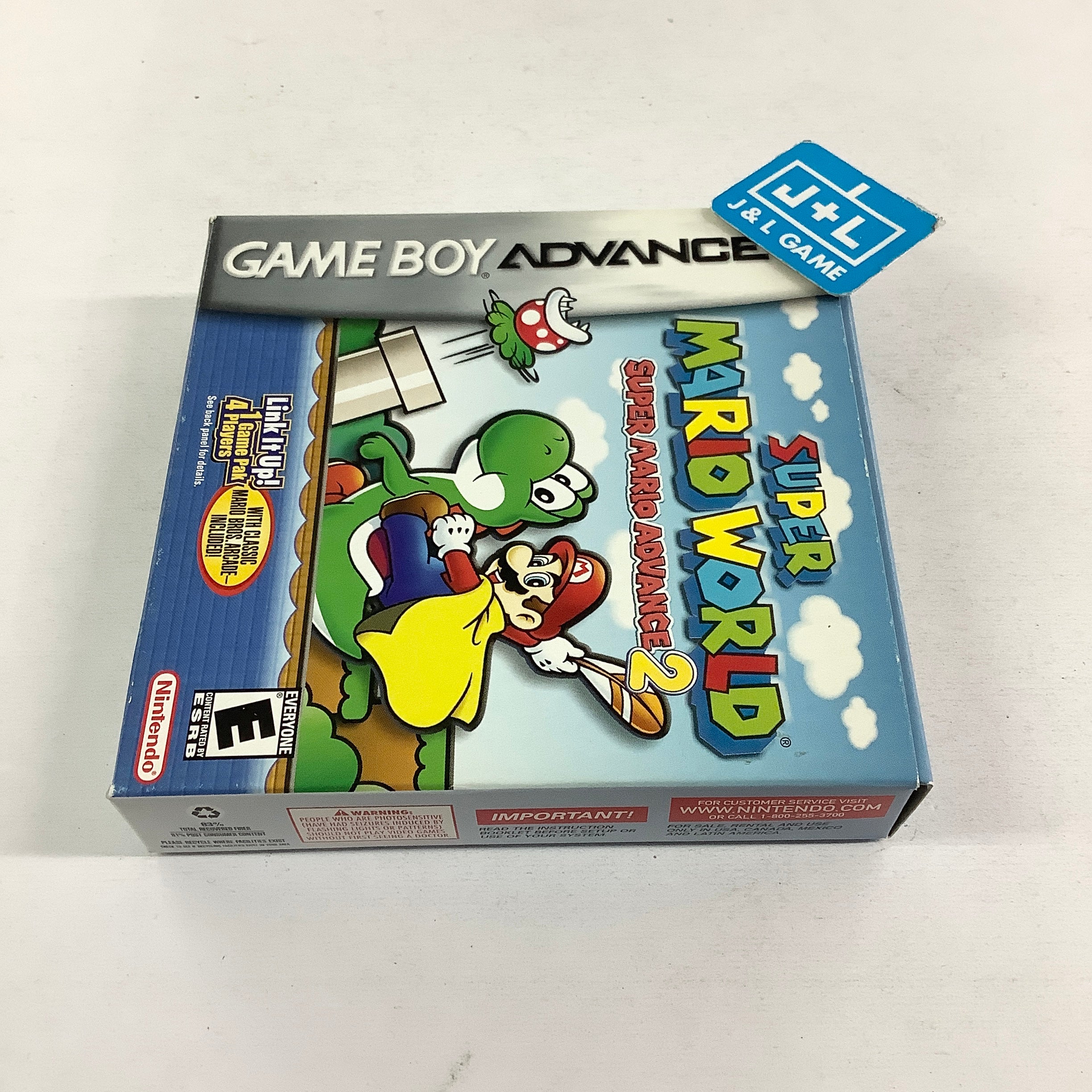 Super Mario World: Super Mario Advance 2 - (GBA) Game Boy Advance [Pre-Owned] Video Games Nintendo
