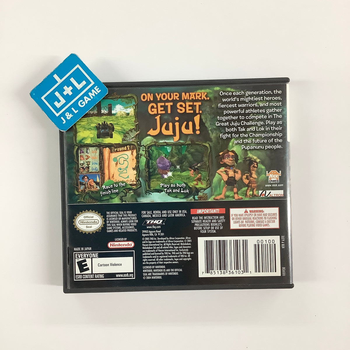 Tak: The Great Juju Challenge - (NDS) Nintendo DS [Pre-Owned] Video Games THQ