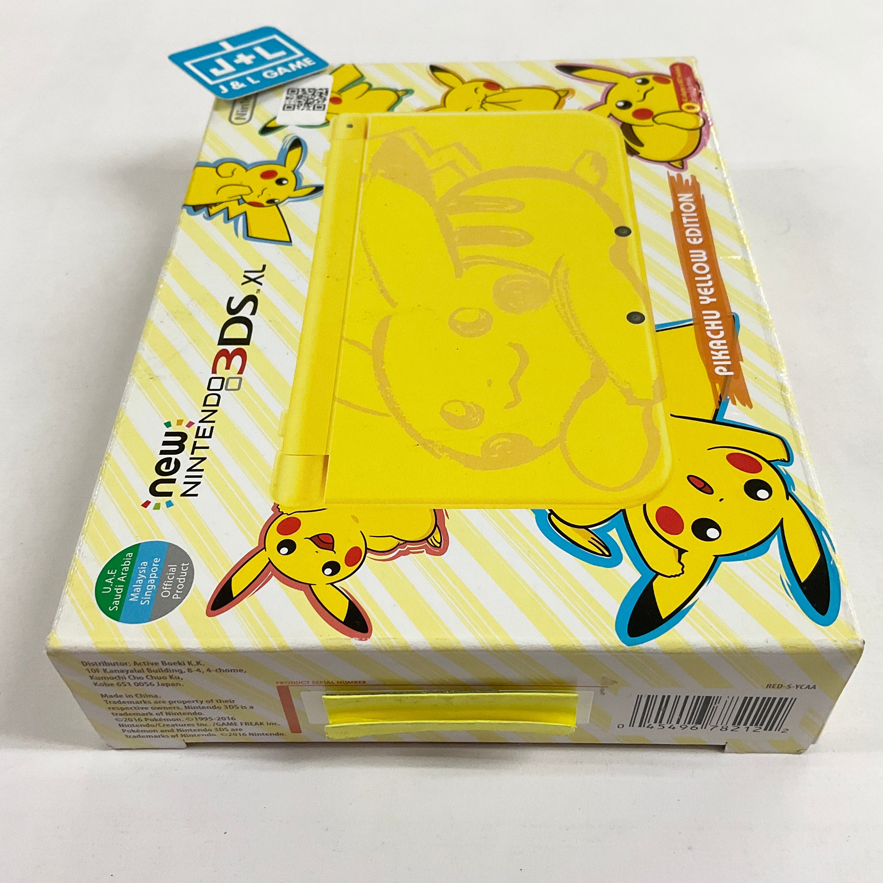 New Nintendo 3DS XL Console (Pikachu Yellow Edition) - Nintendo 3DS [Pre-Owned] Consoles Nintendo   