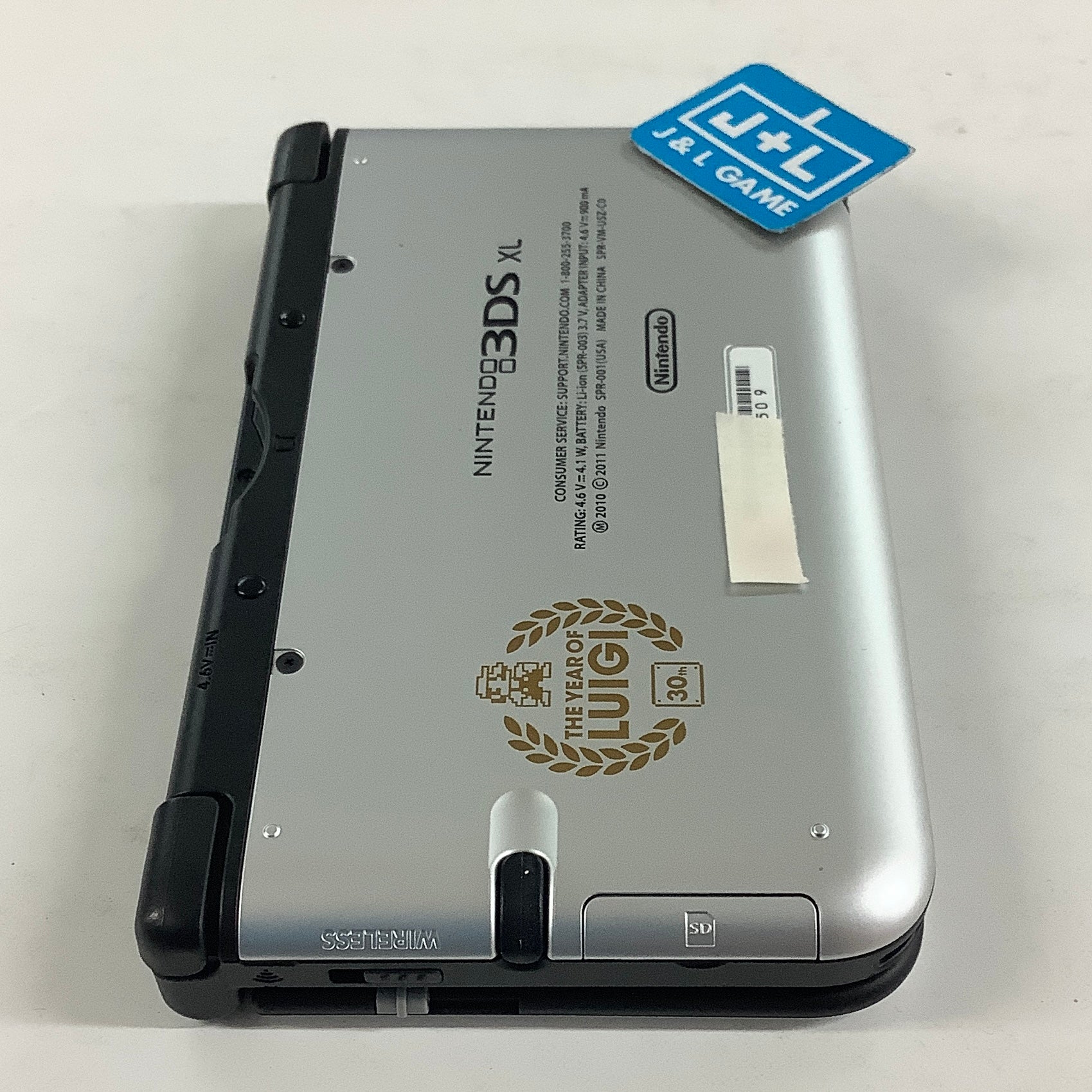 Nintendo 3DS XL ConsoleL (Silver Mario & Luigi) - Nintendo 3DS [Pre-Owned] Consoles Nintendo