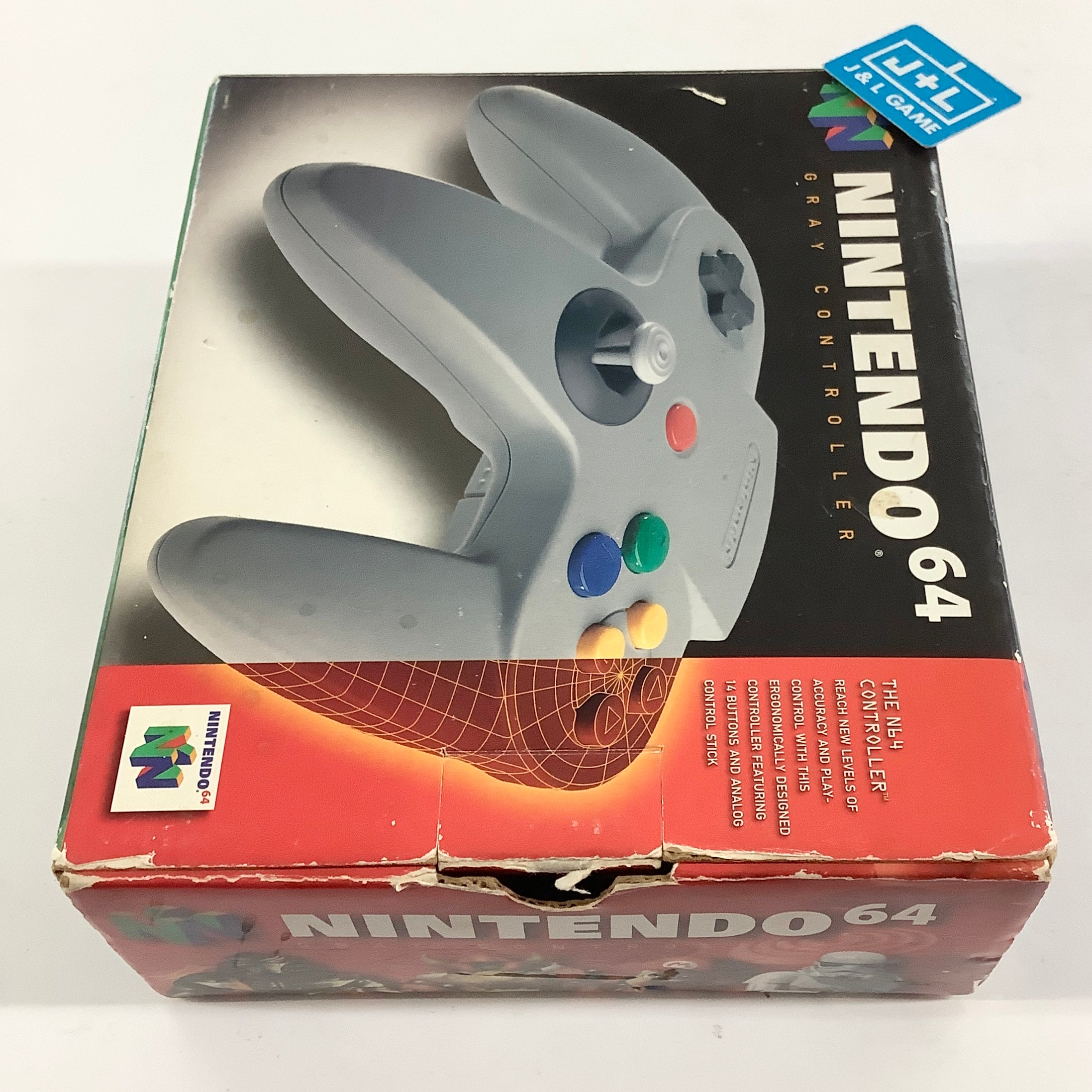 Nintendo 64 Controller (Gray) - (N64) Nintendo 64 [Pre-Owned] Accessories Nintendo
