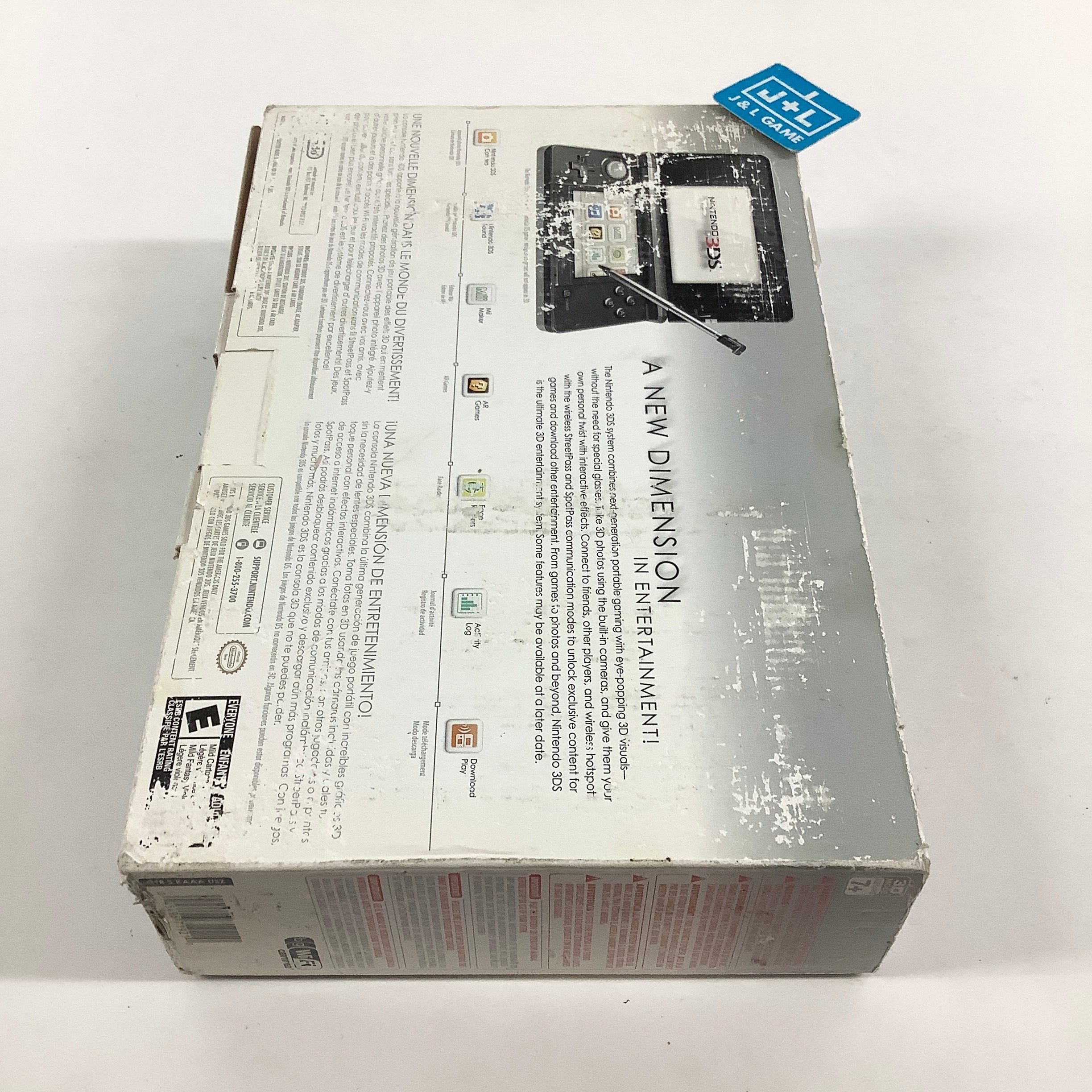 Nintendo 3DS Console (Cosmo Black) - Nintendo 3DS [Pre-Owned] Consoles Nintendo