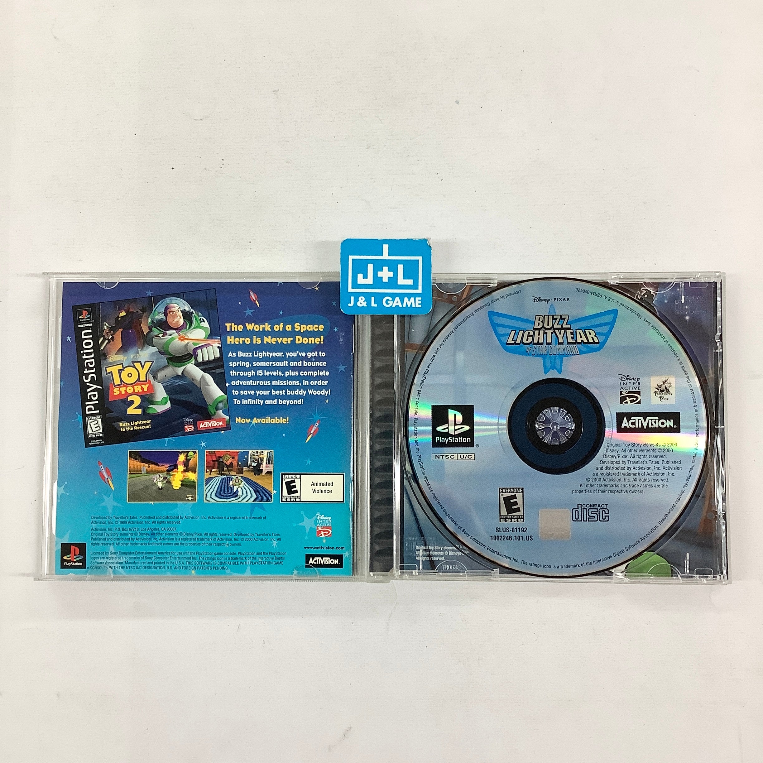 Buzz Lightyear of Star Command - (PS1) PlayStation 1 [Pre-Owned] Video Games Activision