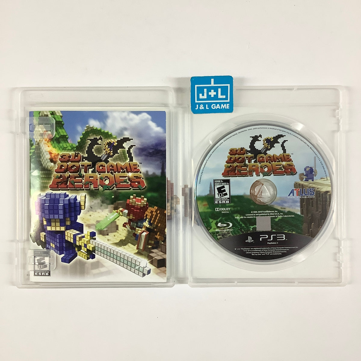 3D Dot Game Heroes - (PS3) Playstation 3 [Pre-Owned] Video Games Atlus