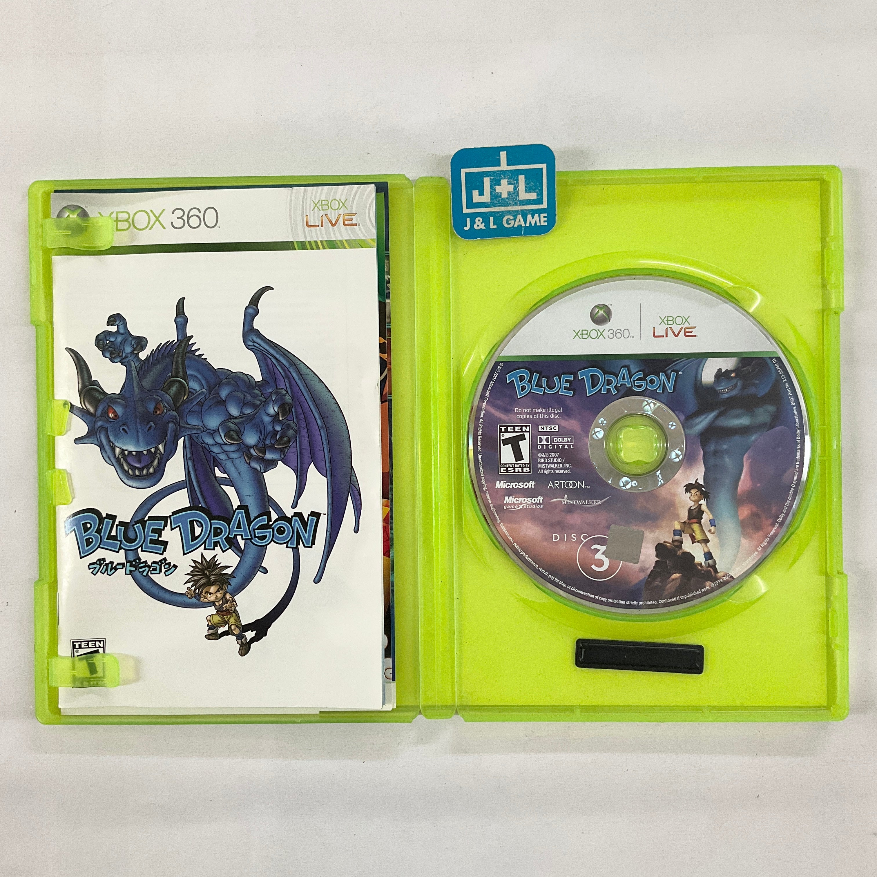 Blue Dragon - Xbox 360 [Pre-Owned] Video Games Microsoft Game Studios   