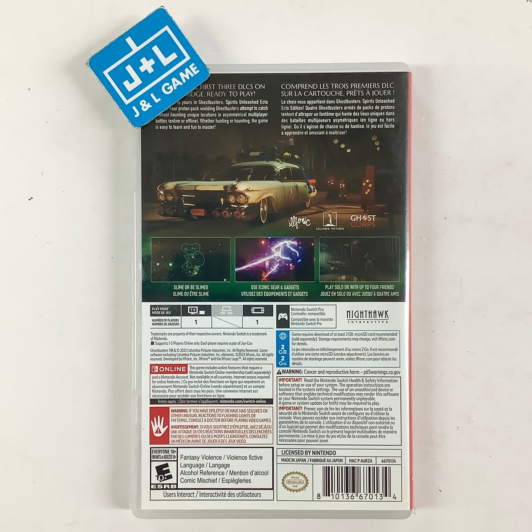 Ghostbusters: Spirits Unleashed Ecto Edition - (NSW) Nintendo Switch [Pre-Owned]