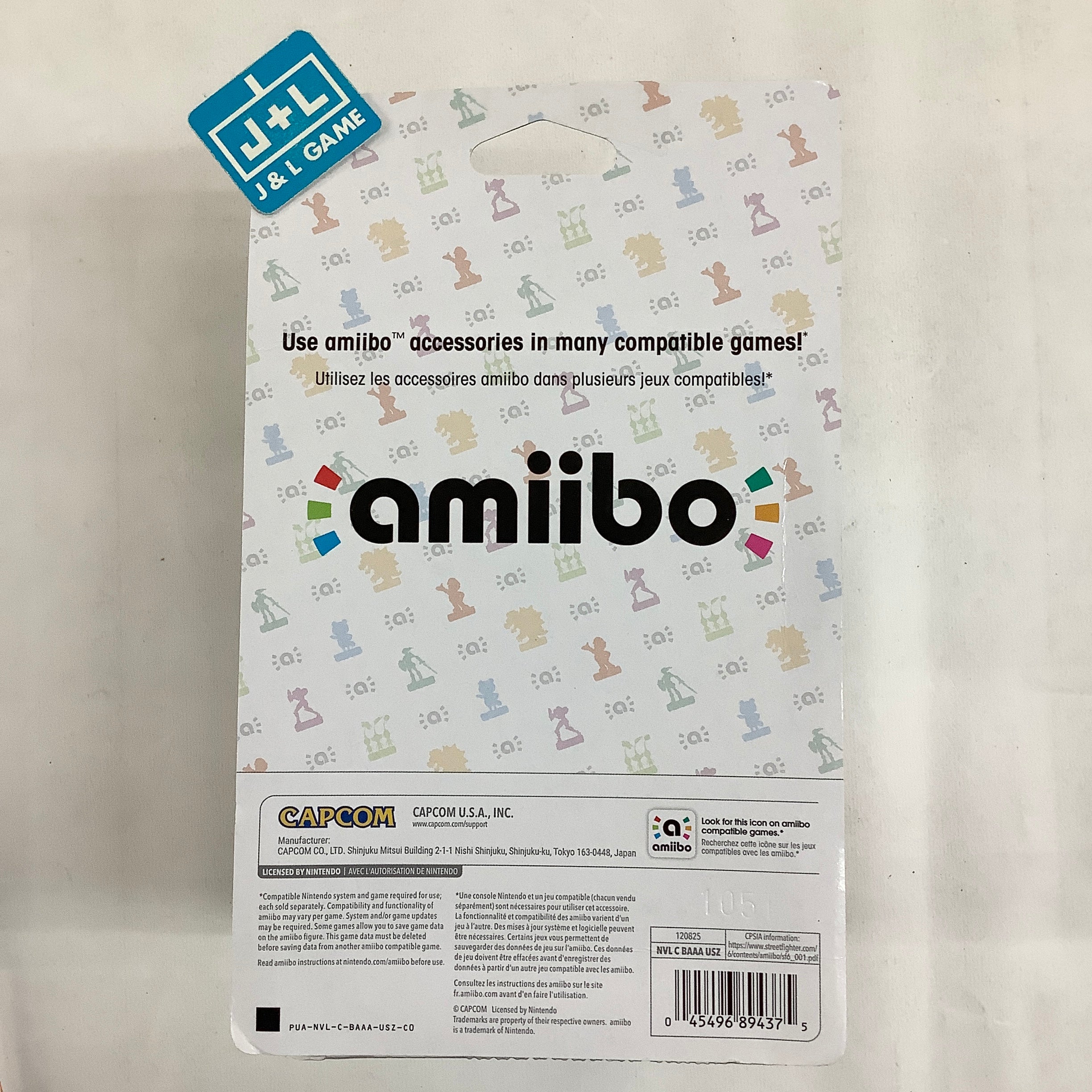 STREET FIGHTER™ 6 Luke amiibo™ (STREET FIGHTER Series) - Nintendo Switch 2 Amiibo Amiibo Nintendo