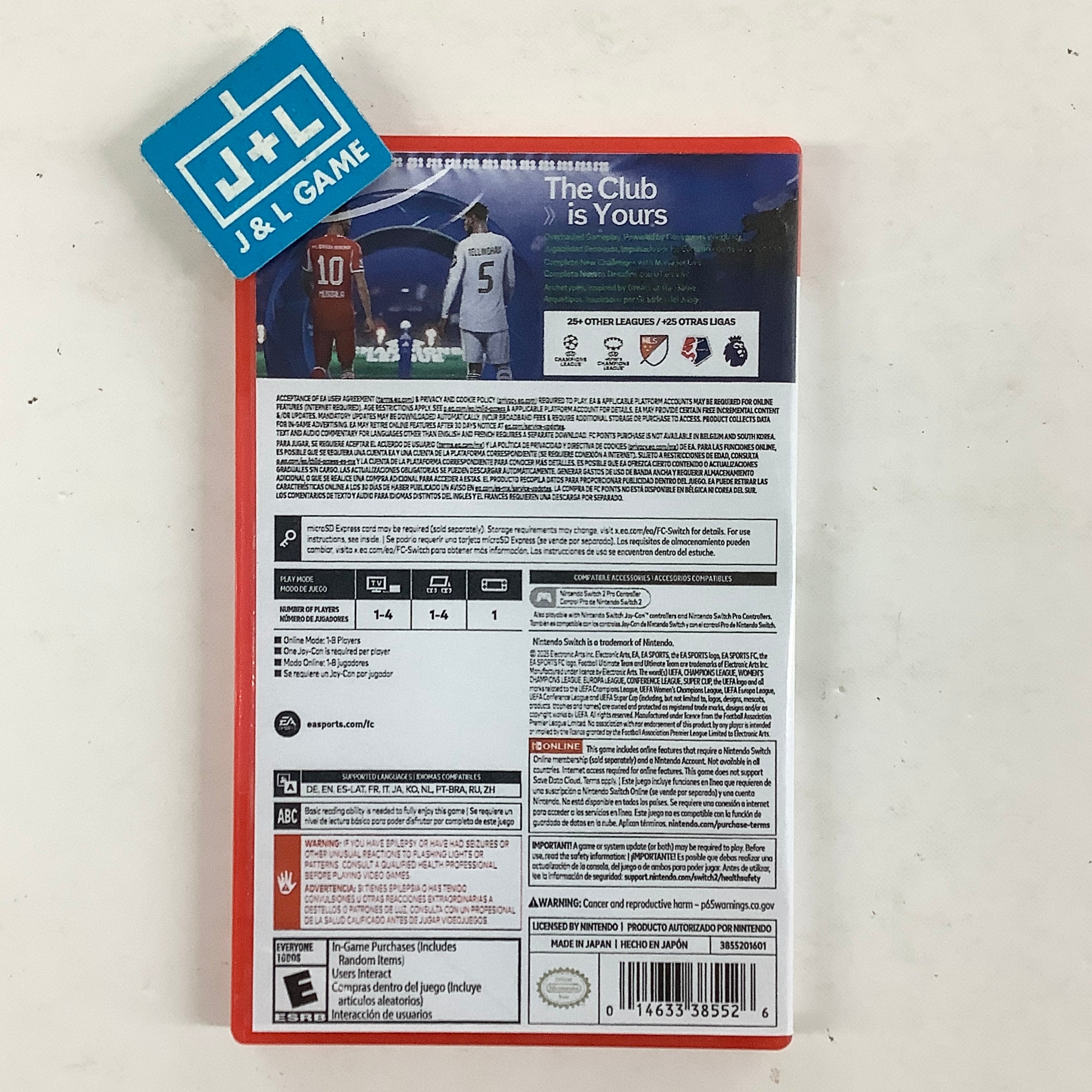 FC 26 - (NS2) Nintendo Switch 2 [Pre-Owned] Video Games Electronic Arts