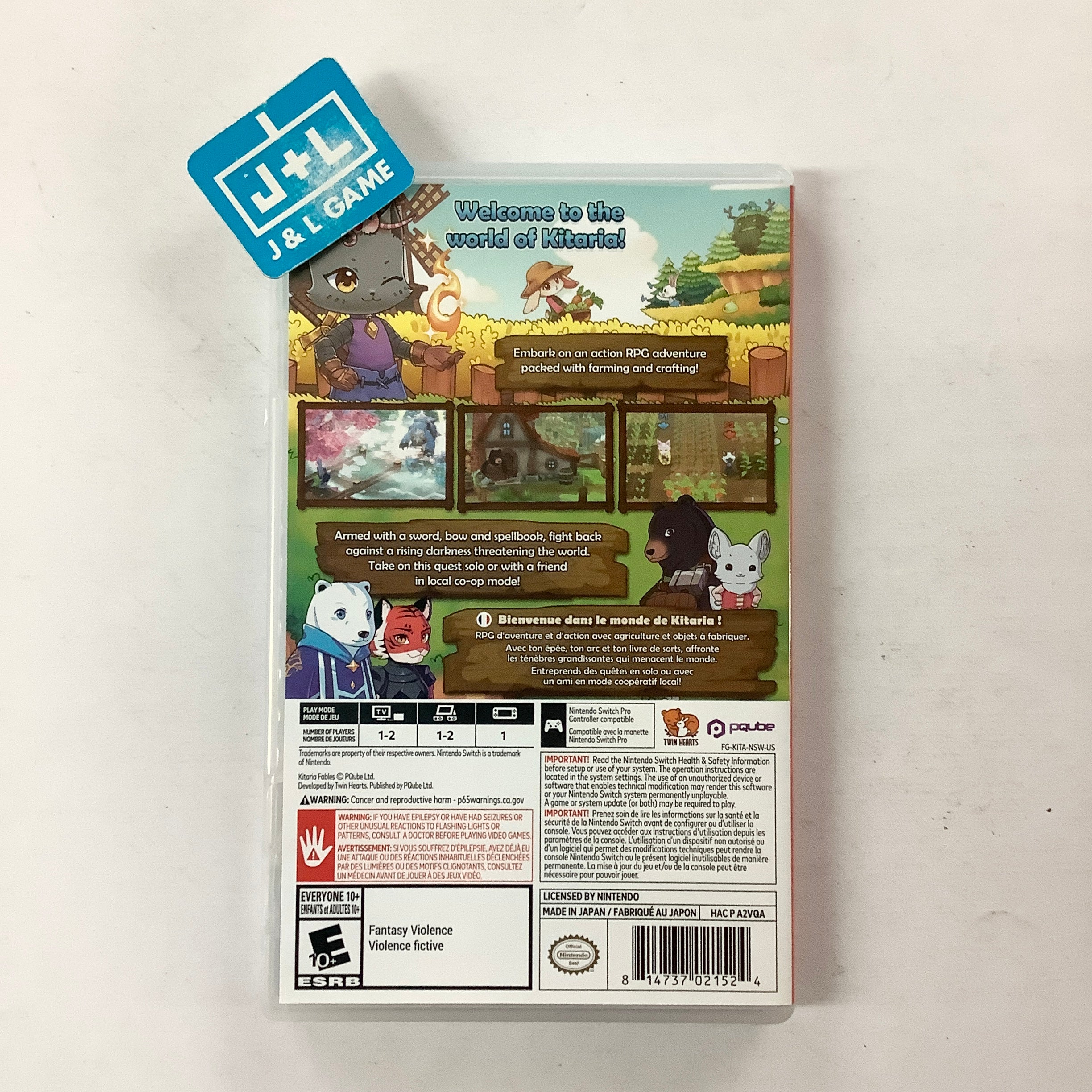 Kitaria Fables - (NSW) Nintendo Switch [UNBOXING] Video Games GS2 Games   