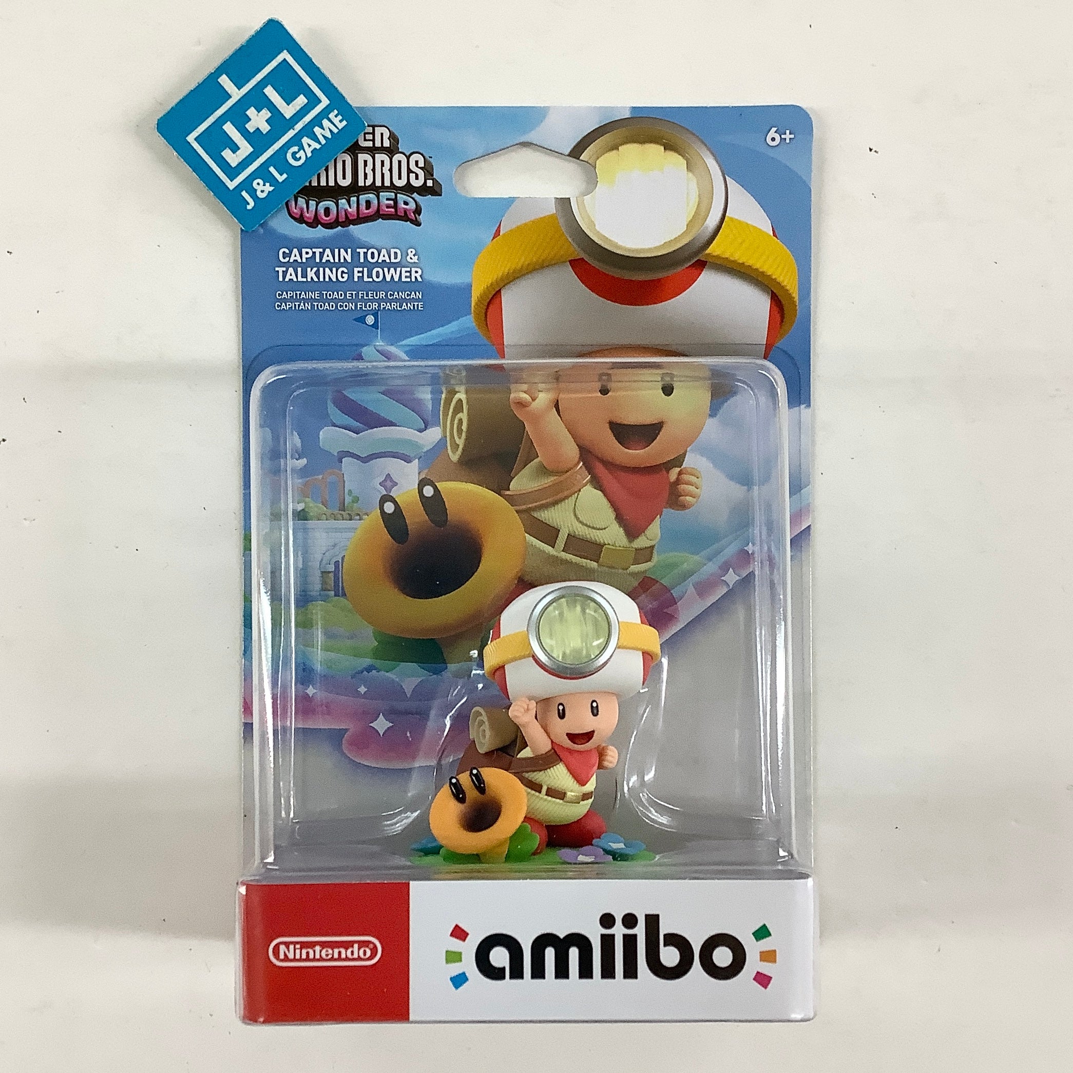 amiibo™ - Captain Toad & Talking Flower - Super Mario Bros.™ Wonder Series