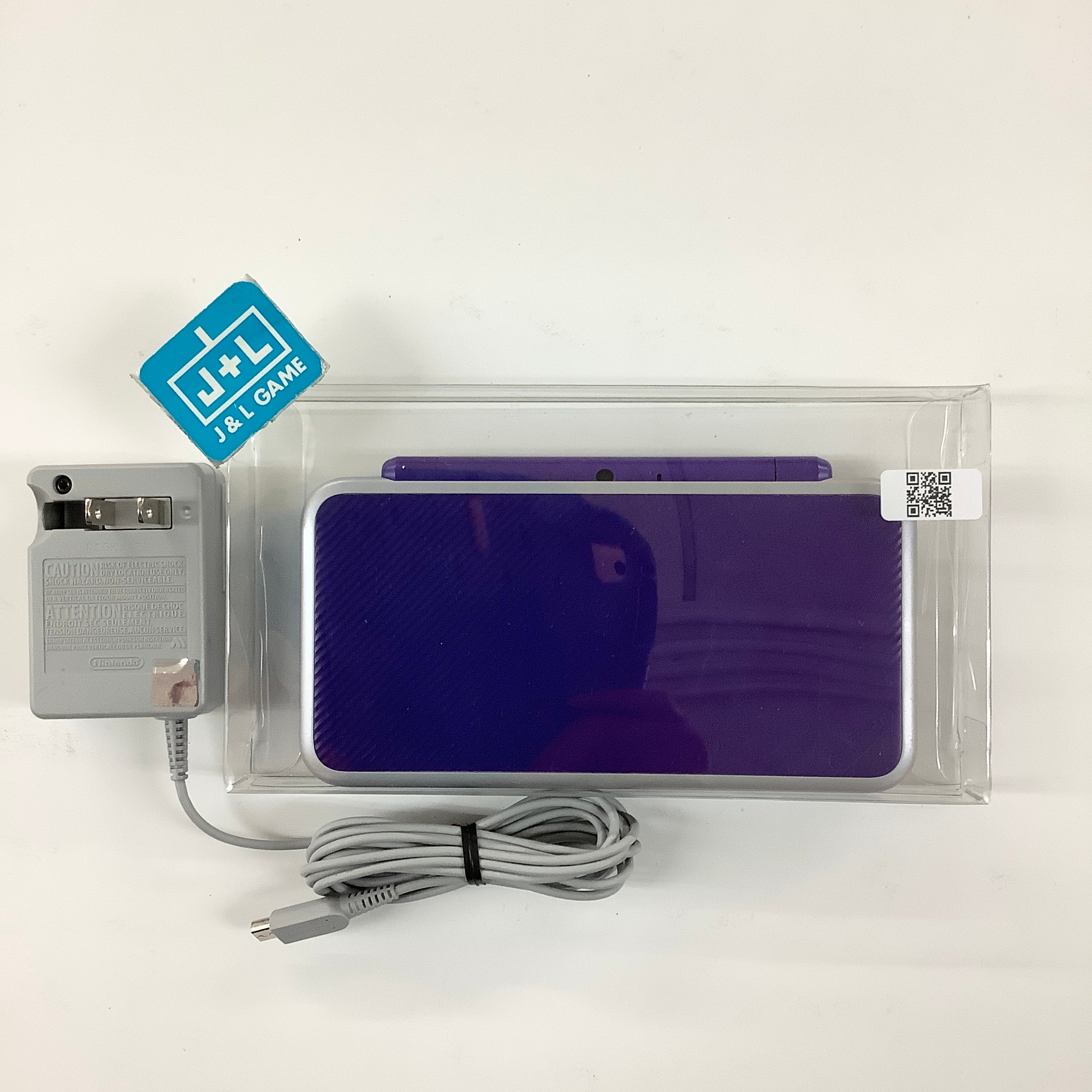 New Nintendo 2DS XL Console (Purple + Silver) - Nintendo 3DS [Pre-Owned]