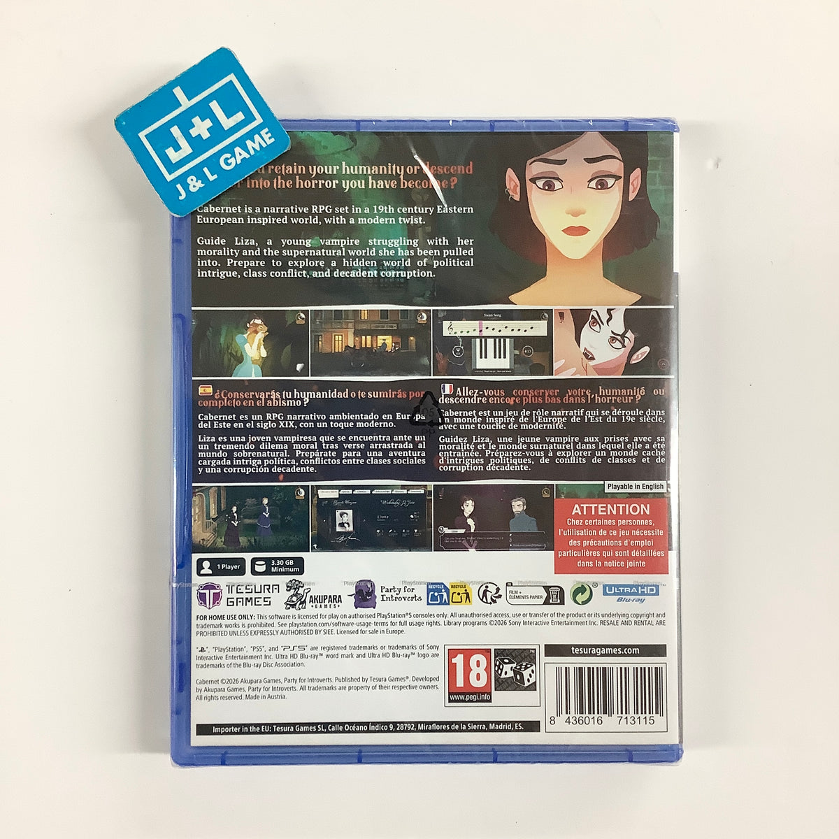 Cabernet - (PS5) PlayStation 5 (European Import) Video Games Tesura Games