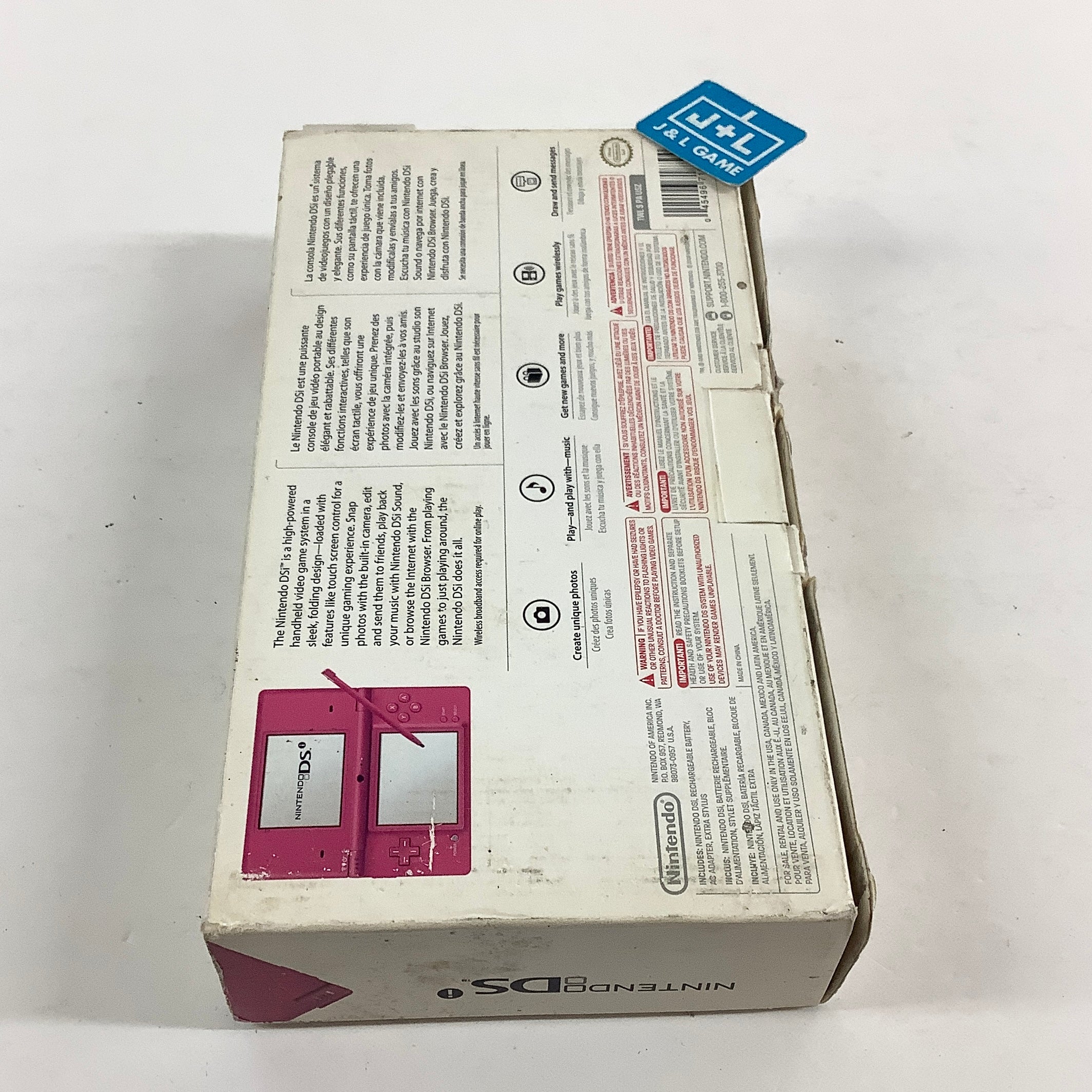 Nintendo DSi Console (Pink) - (NDS) Nintendo DS (Pre-Owned) Consoles Nintendo
