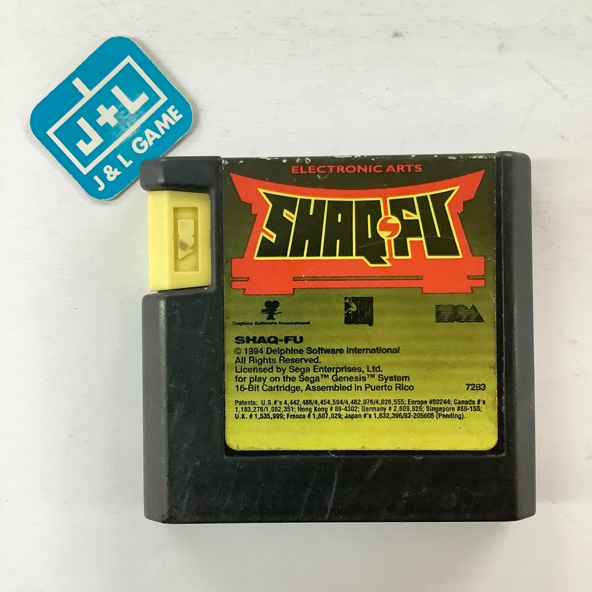 Shaq-Fu - (SG) SEGA Genesis  [Pre-Owned] Video Games Electronic Arts   