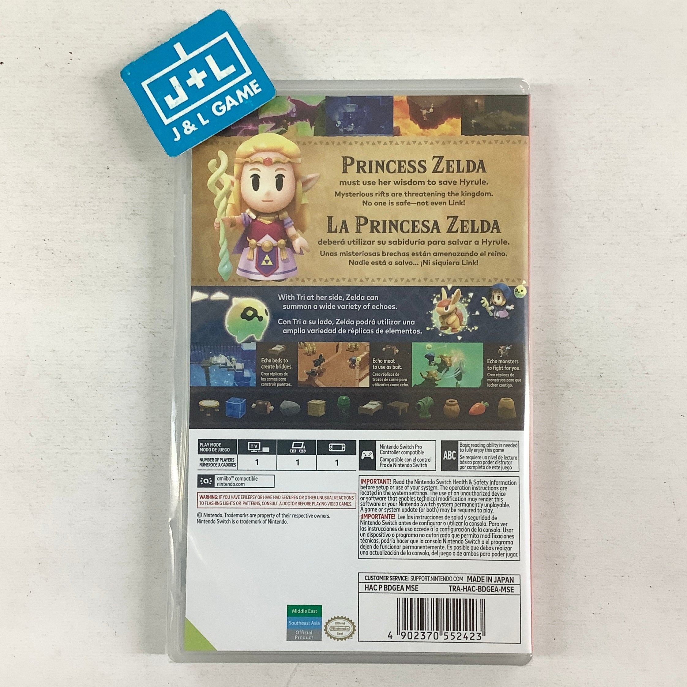 The Legend of Zelda: Echoes of Wisdom (World Edition) - (NSW) Nintendo Switch Video Games Nintendo