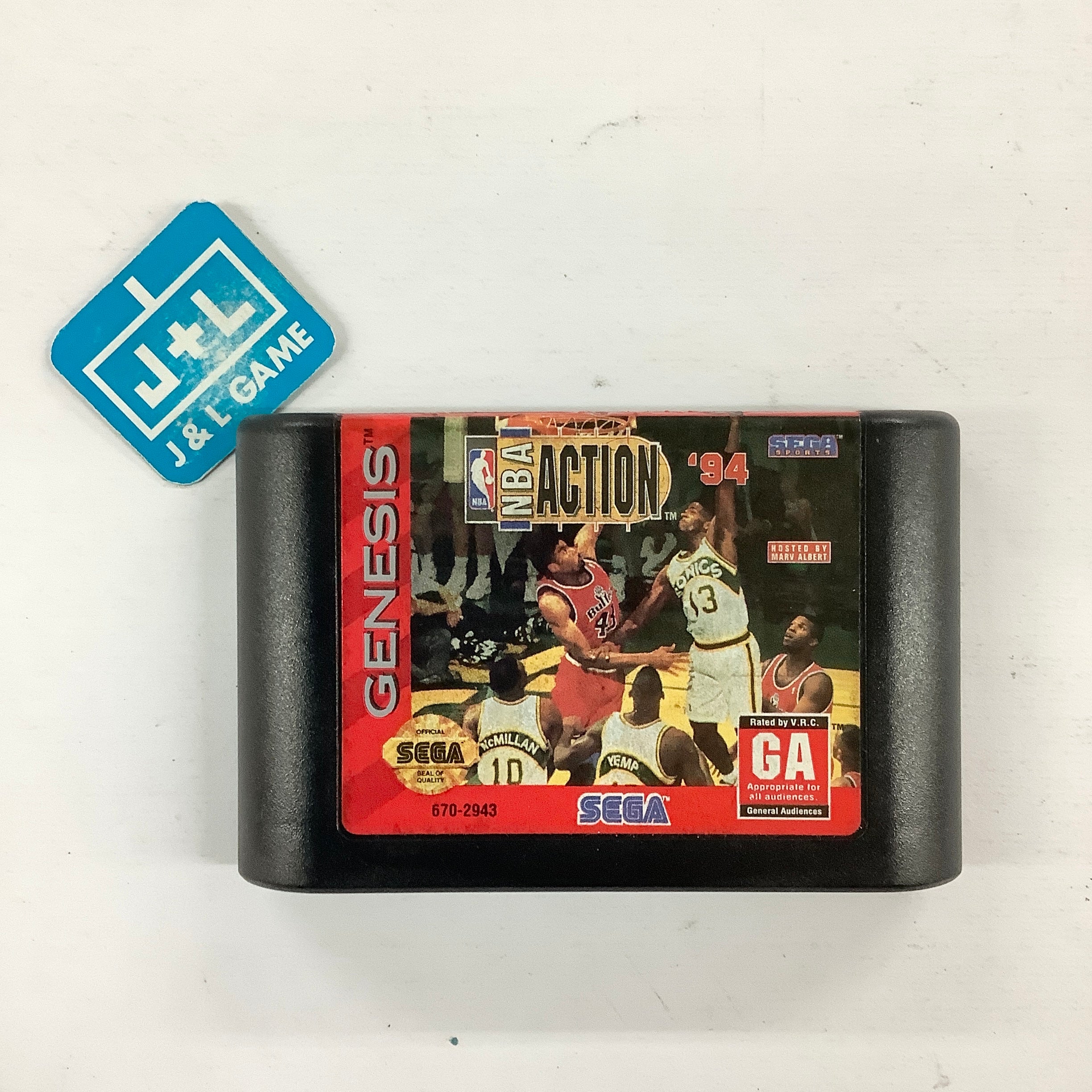 NBA Action '94 - (SG) SEGA Genesis [Pre-Owned] Video Games Sega   