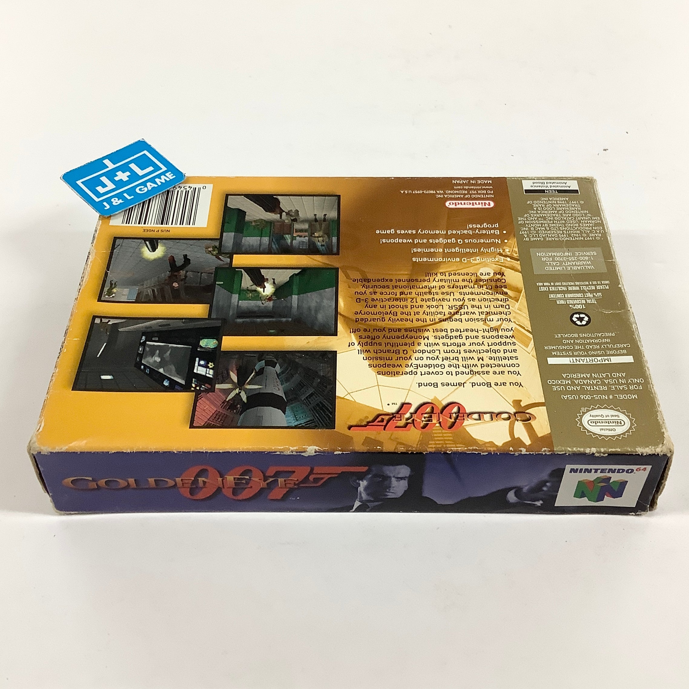 GoldenEye 007 (Player's Choice) - (N64) Nintendo 64 [Pre-Owned] Video Games Nintendo