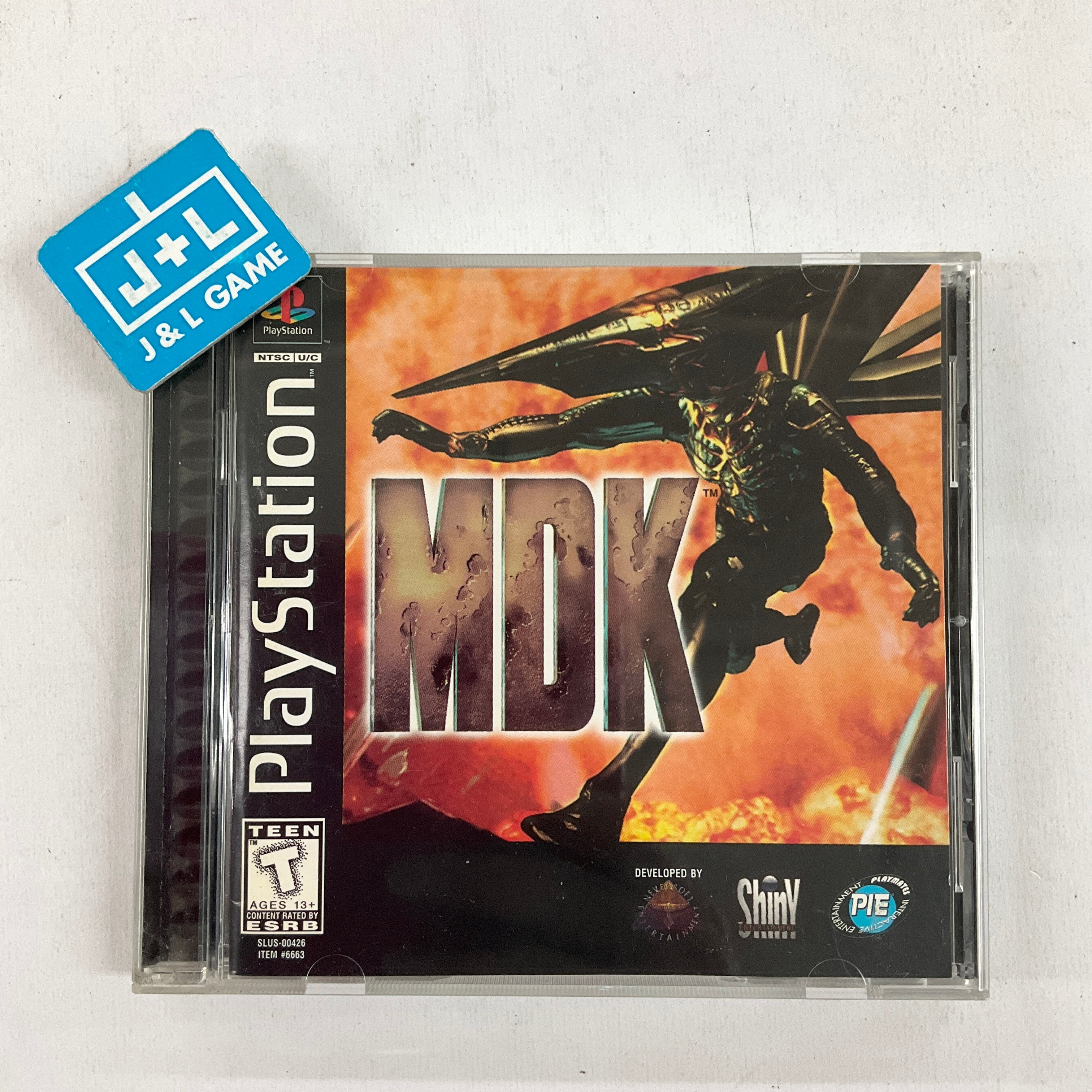 MDK - (PS1) PlayStation 1 [Pre-Owned] Video Games Playmates