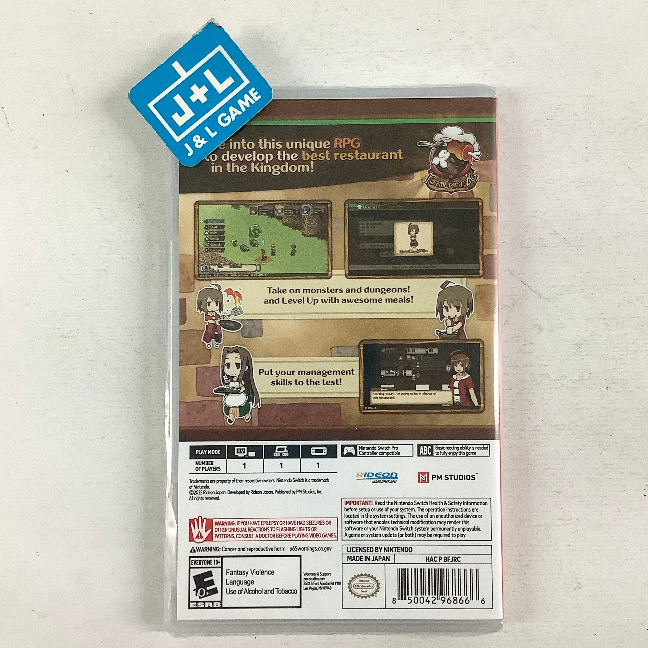 Adventure Bar Story - (NSW) Nintendo Switch Video Games PM Studios