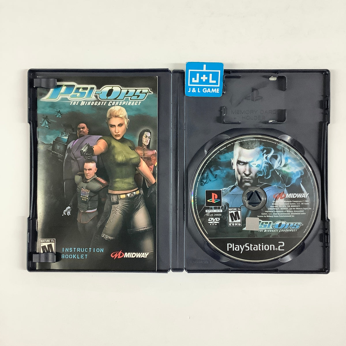 Psi-Ops: The Mindgate Conspiracy - (PS2) PlayStation 2 [Pre-Owned] Video Games Midway