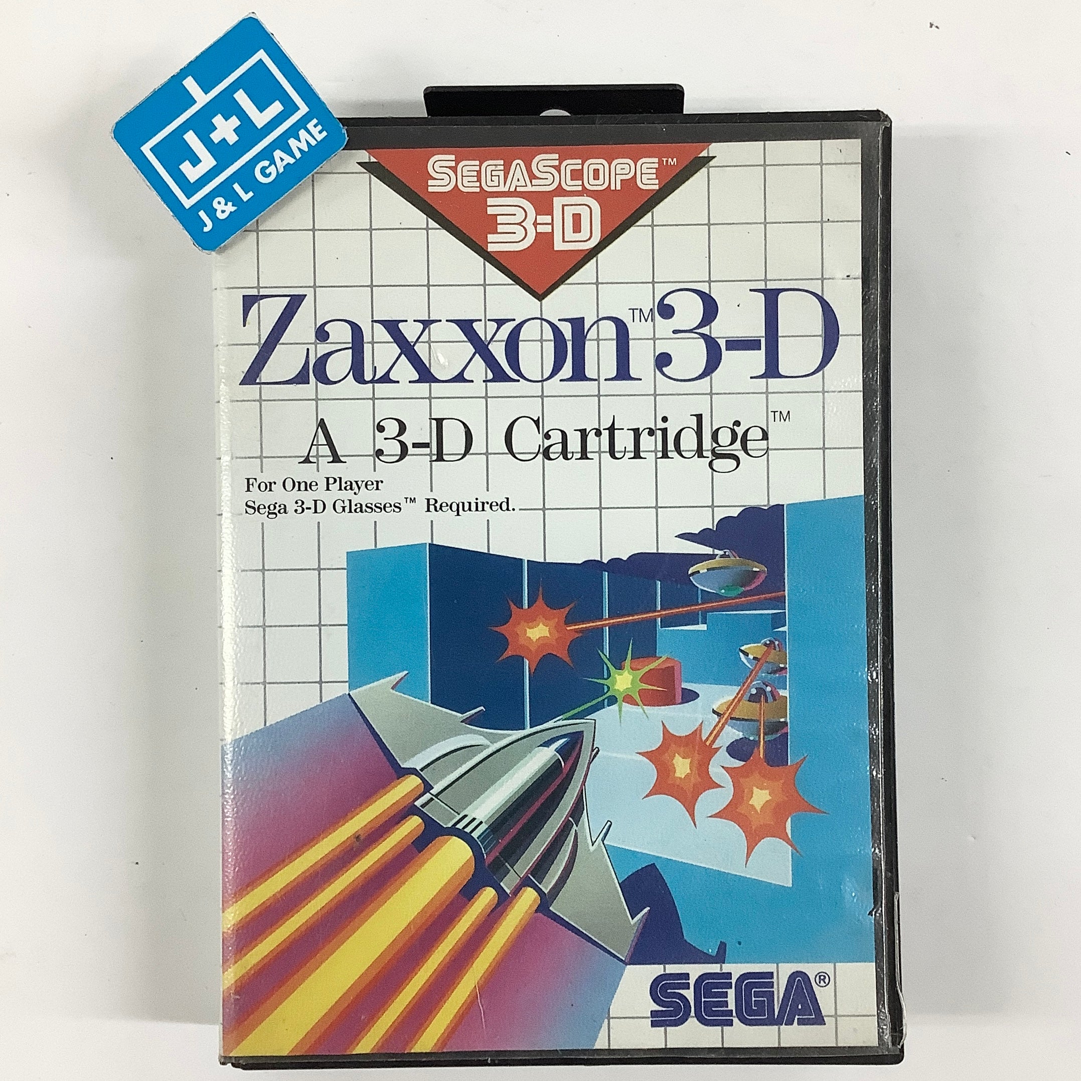 Zaxxon 3-D - SEGA Master System [Pre-Owned] Video Games Sega
