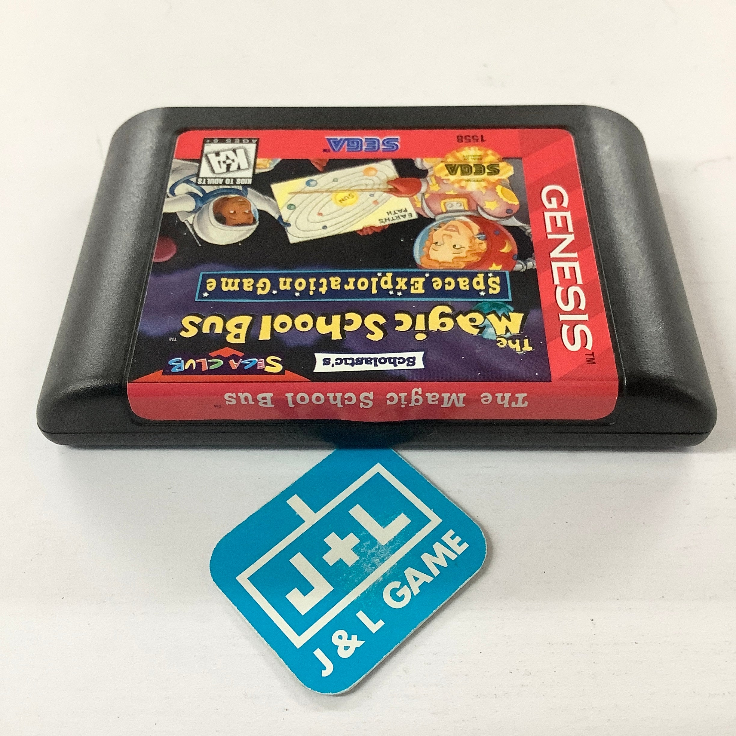 Scholastic's The Magic School Bus: Space Exploration Game - (SG) SEGA Genesis [Pre-Owned] Video Games Sega   