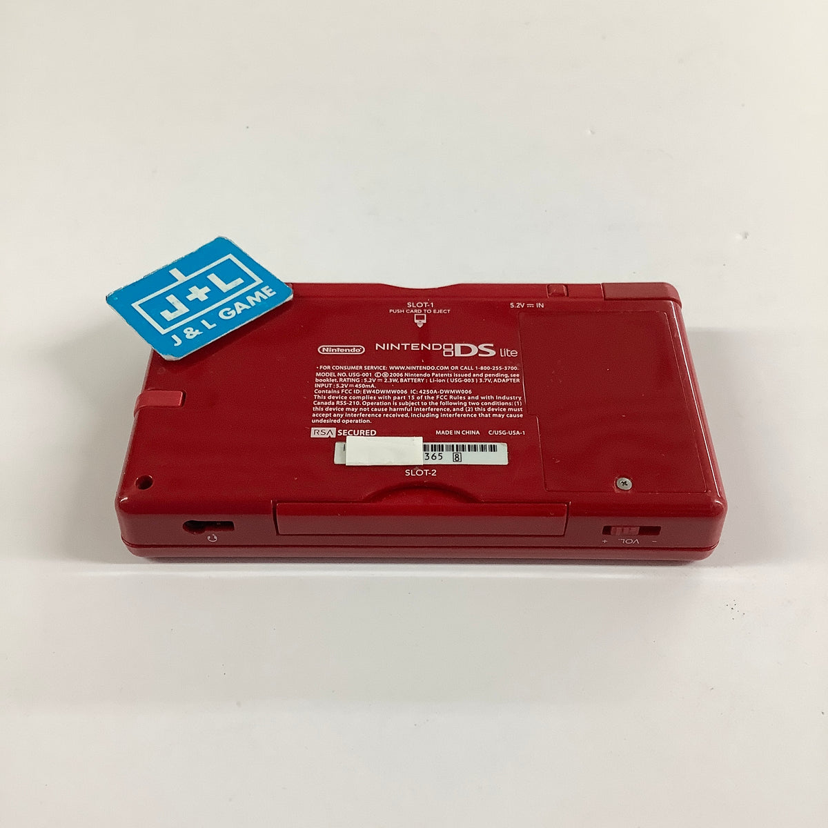 Nintendo DS Lite Console (Mario Red) - (NDS) Nintendo DS [Pre-Owned] Consoles Nintendo