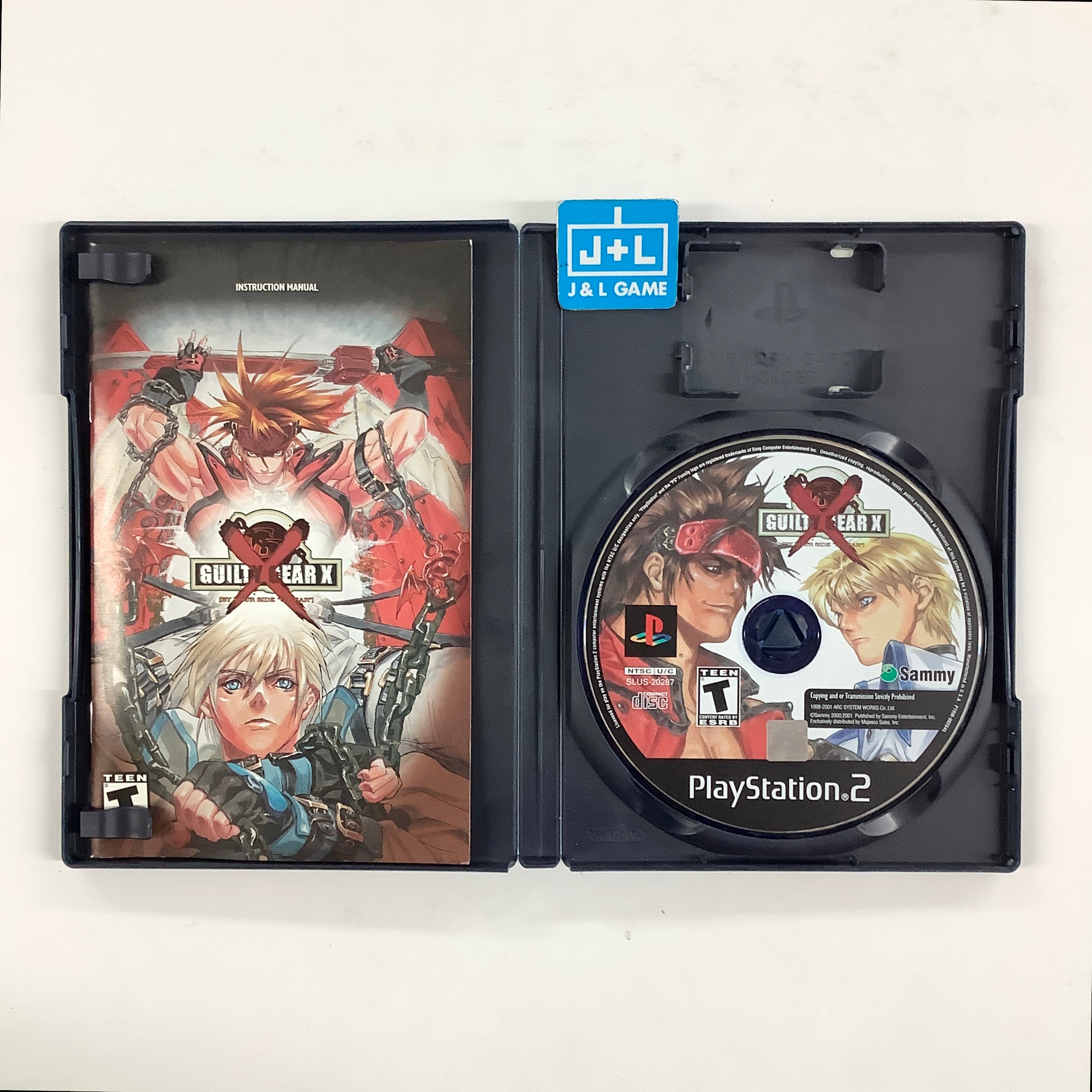 Guilty Gear X - PlayStation 2 [Pre-Owned] Video Games Sammy Studios