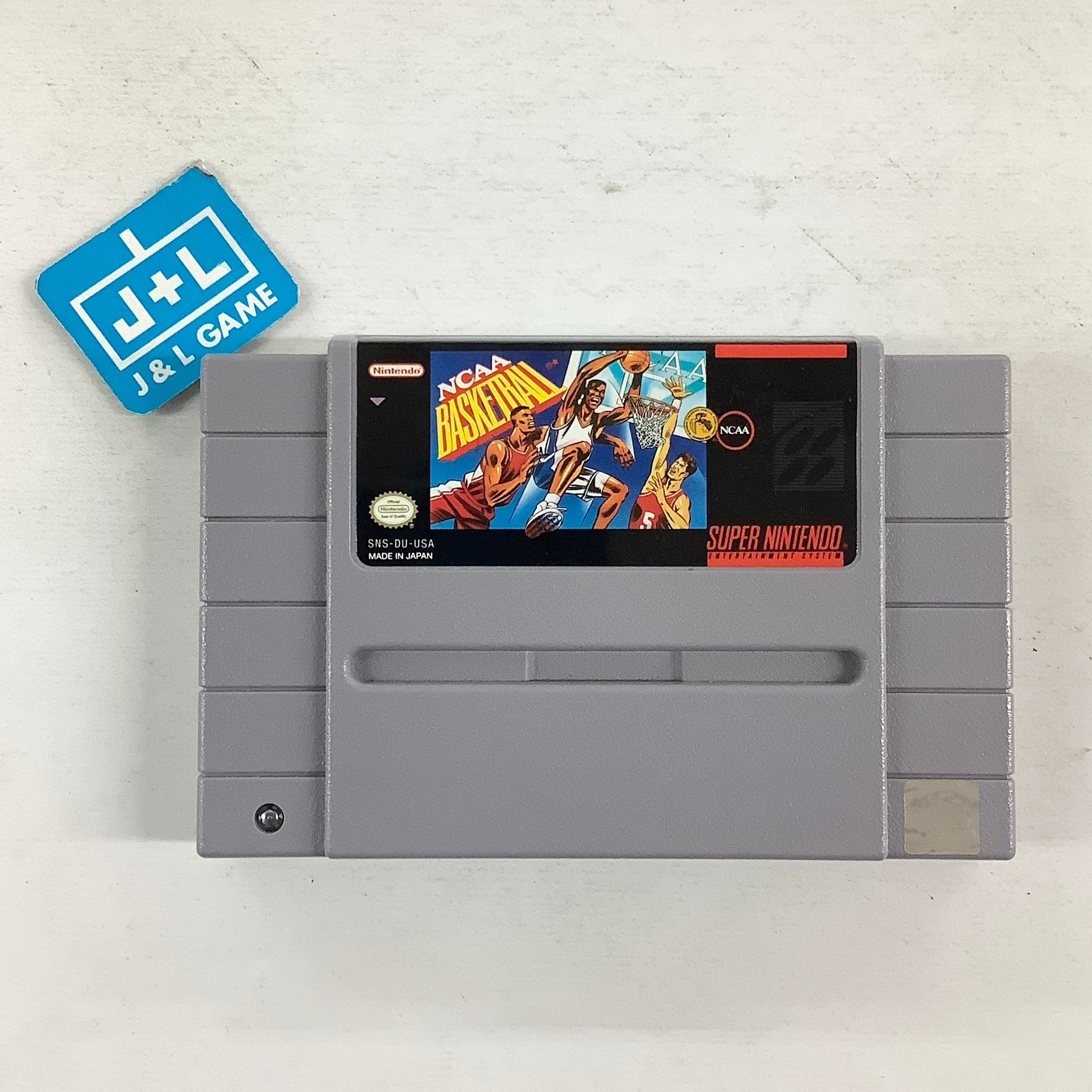NCAA Basketball - (SNES) Super Nintendo [Pre-Owned] Video Games Acclaim