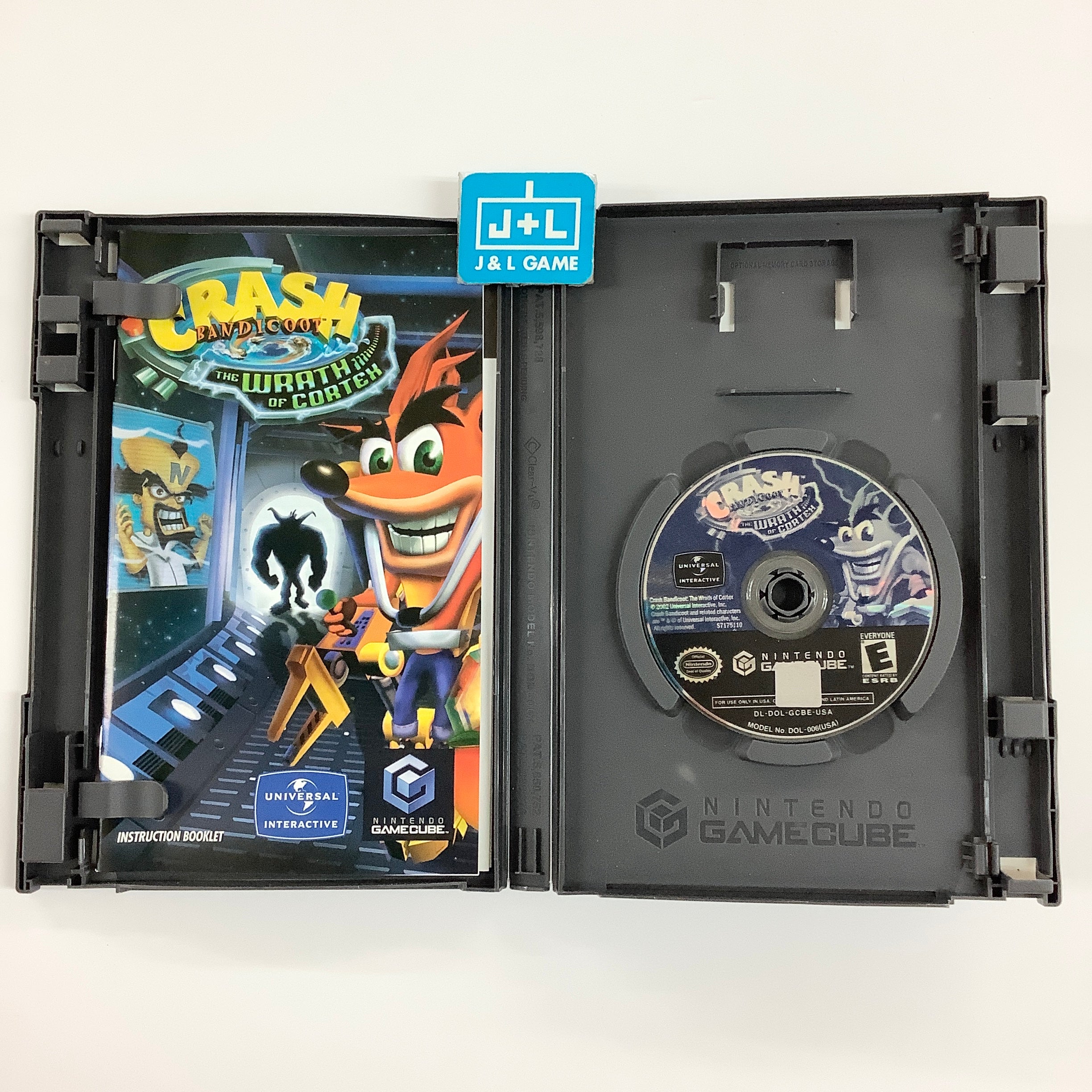 Crash Bandicoot: The Wrath of Cortex (Player's Choice) - (GC) GameCube [Pre-Owned] Video Games Universal Interactive