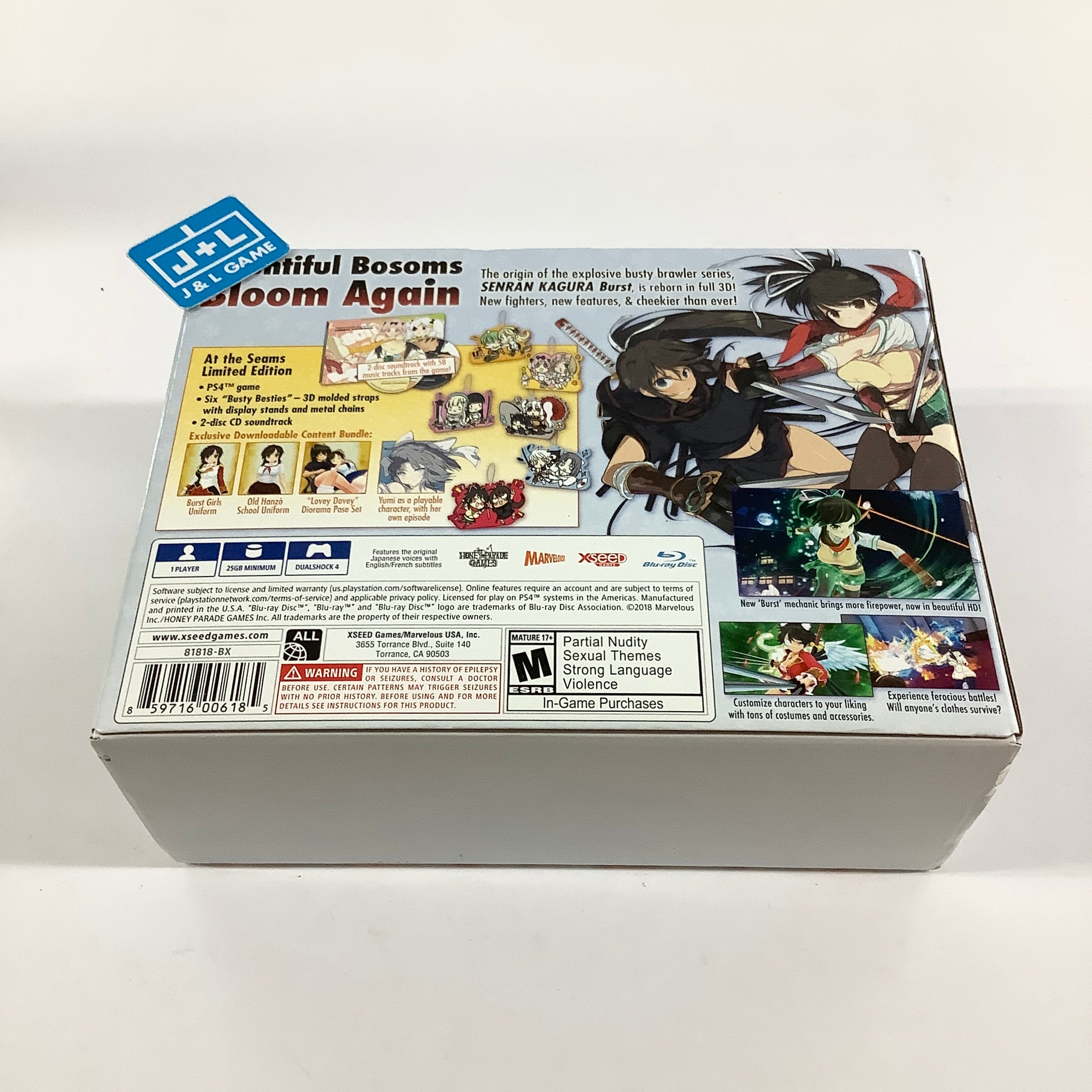 Senran Kagura Burst Re:Newal (At The Seams Edition) - (PS4) PlayStation 4 [Pre-Owned]