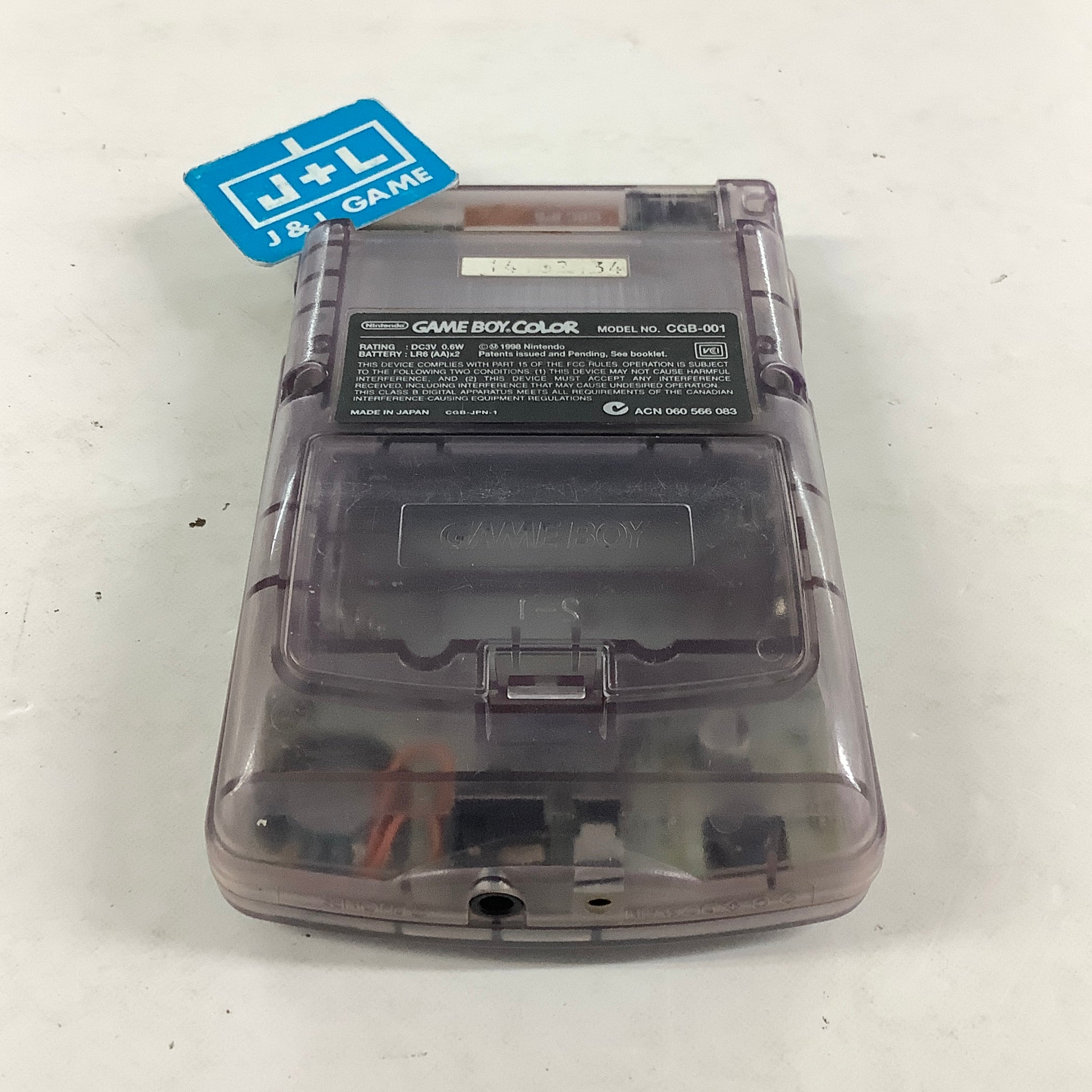 Nintendo Game Boy Color Console (Atomic Purple With Backlight) - (GBC) Game Boy Color [Pre-Owned] Consoles Nintendo