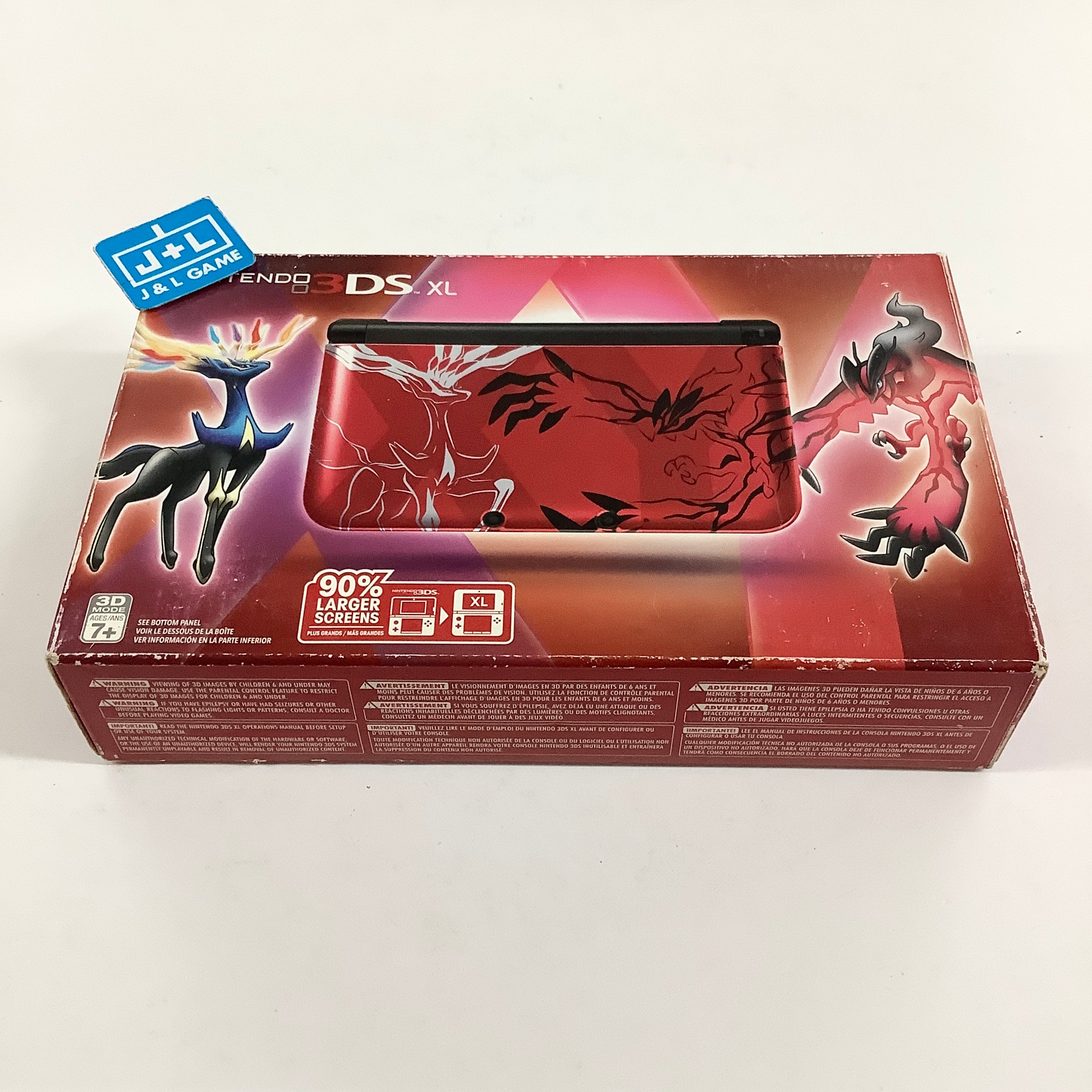 Nintendo 3DS XL (Pokemon XY Red) - Nintendo 3DS [Pre-Owned] Consoles Nintendo