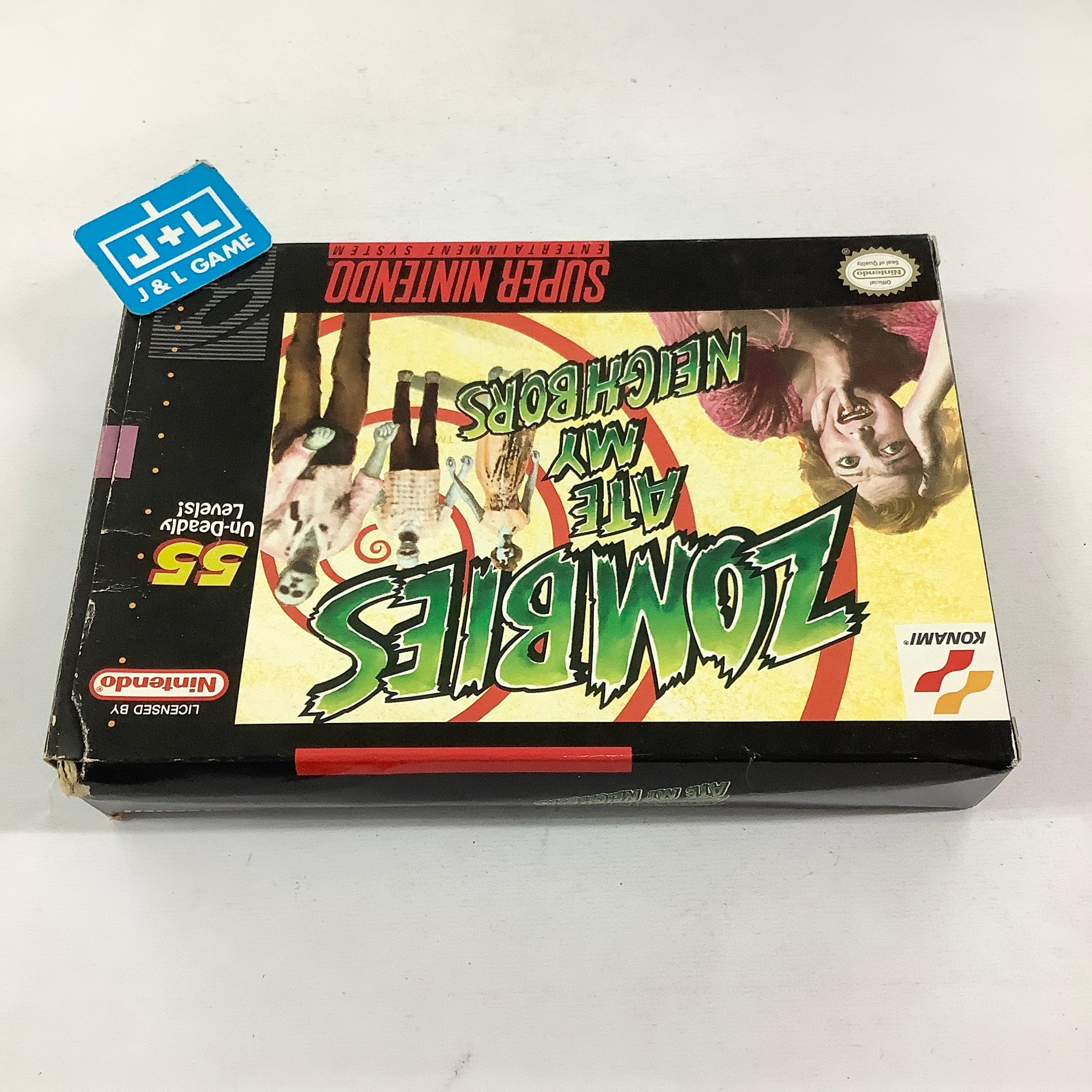 Zombies Ate My Neighbors - (SNES) Super Nintendo [Pre-Owned] Video Games Konami
