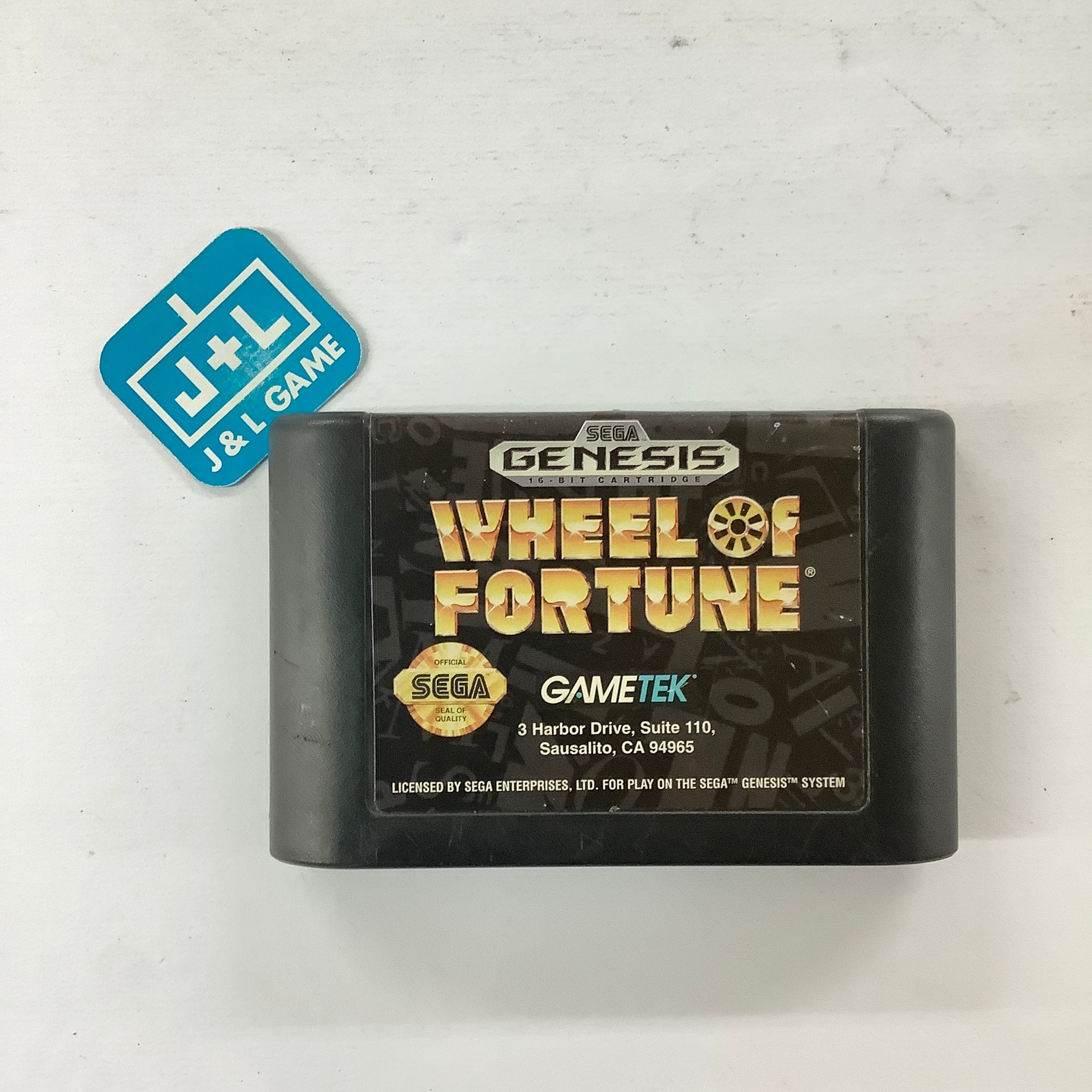 Wheel of Fortune - (SG) SEGA Genesis [Pre-Owned] Video Games GameTek   