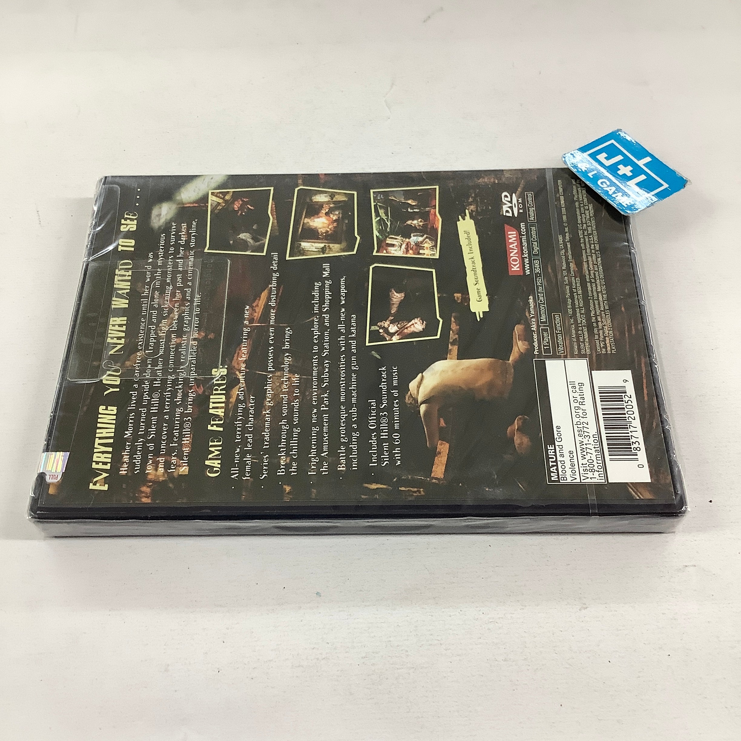 Silent Hill 3 - (PS2) PlayStation 2 Video Games Konami