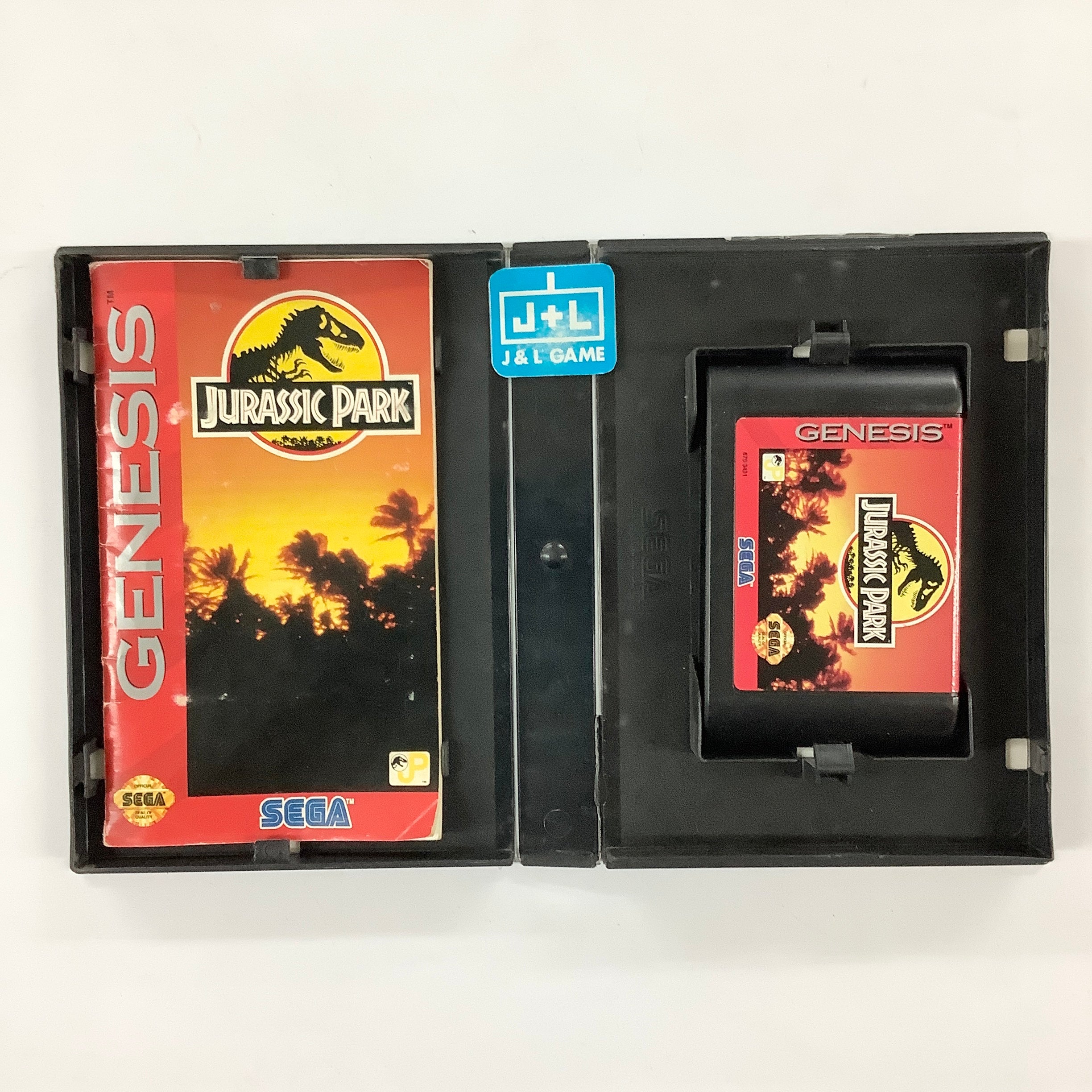 Jurassic Park - (SG) SEGA Genesis [Pre-Owned] Video Games Sega   