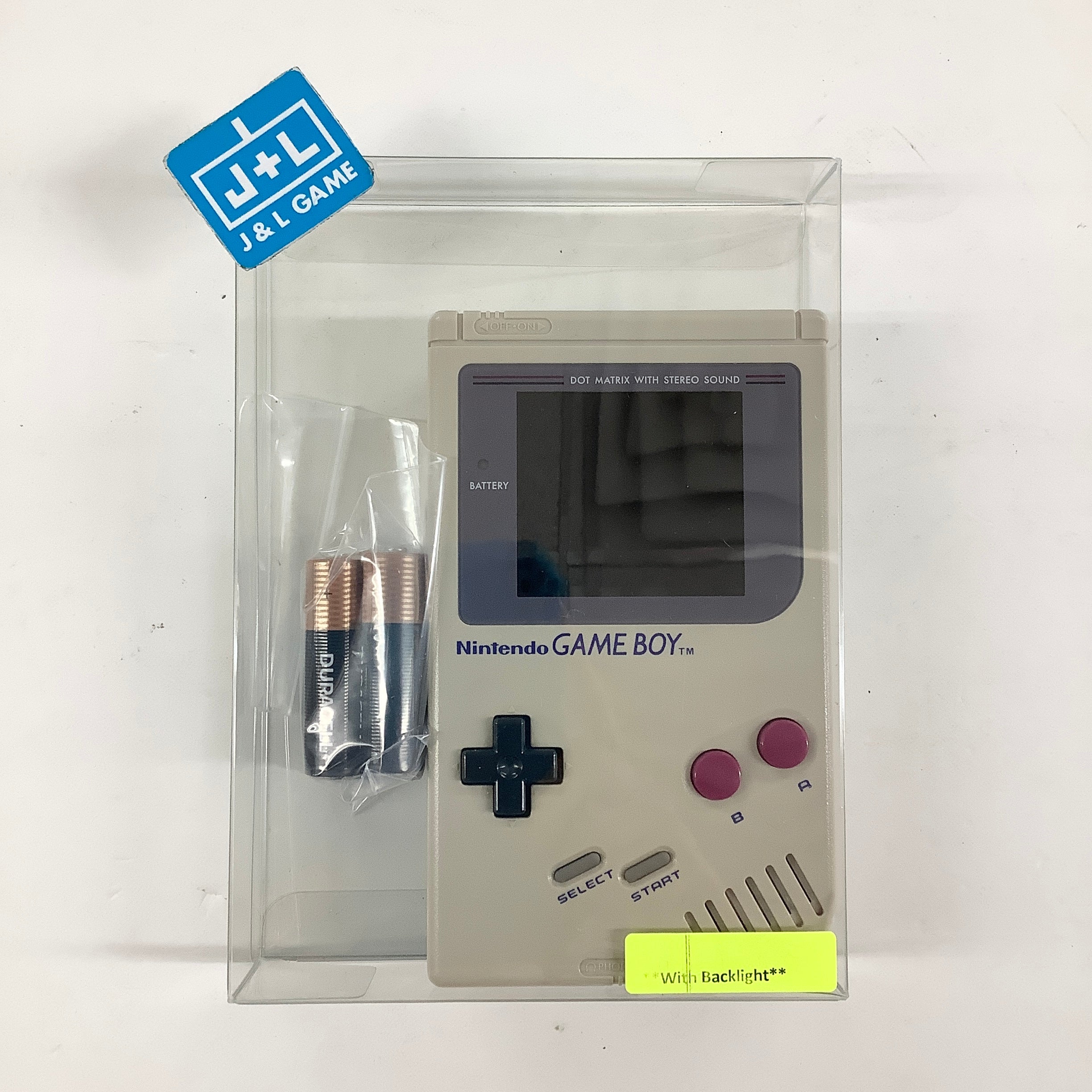 Nintendo Game Boy (Gray With Backlight) - (GB) Game Boy [Pre-Owned] #7796 Consoles Nintendo