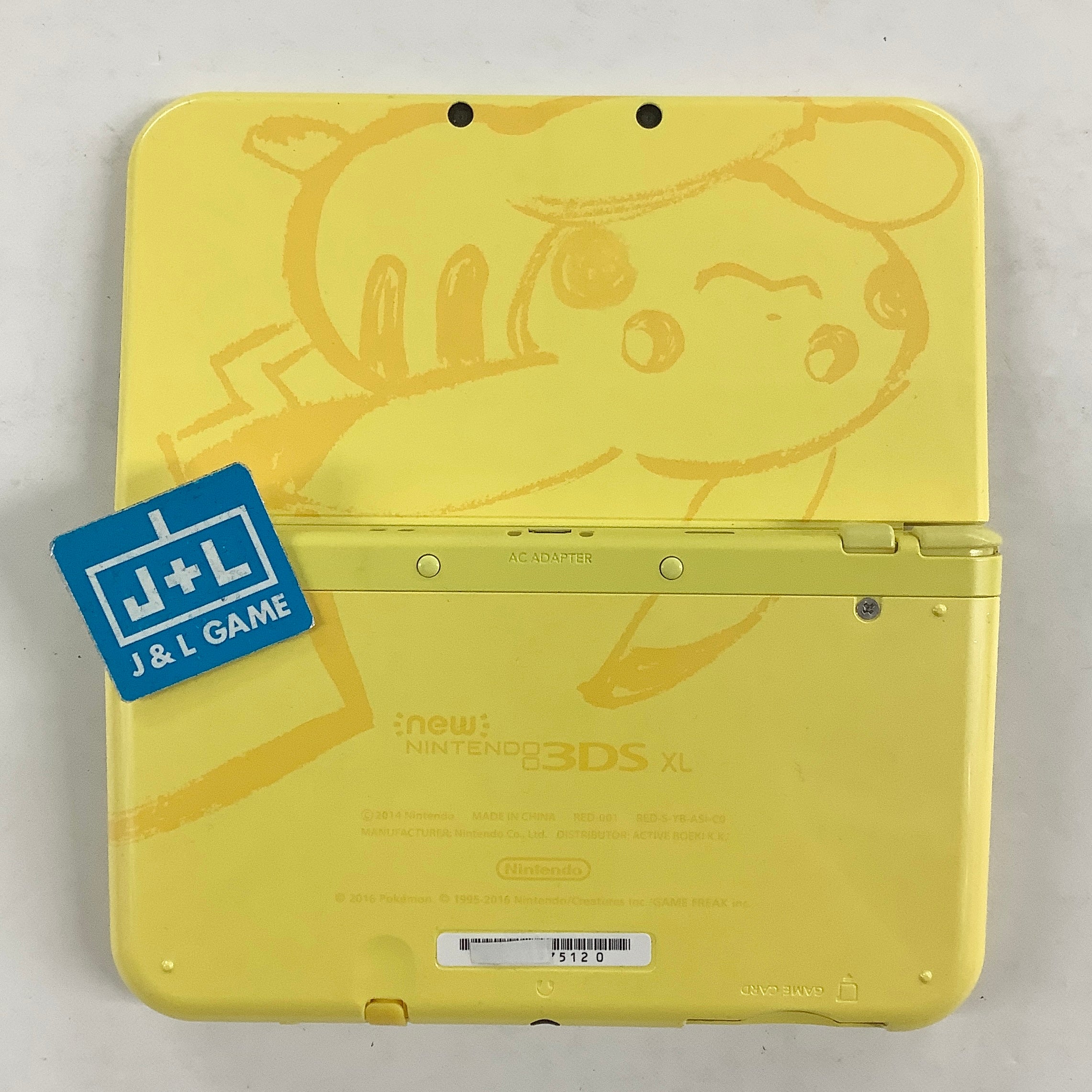 New Nintendo 3DS XL Console (Pikachu Yellow Edition) - Nintendo 3DS [Pre-Owned] Consoles Nintendo