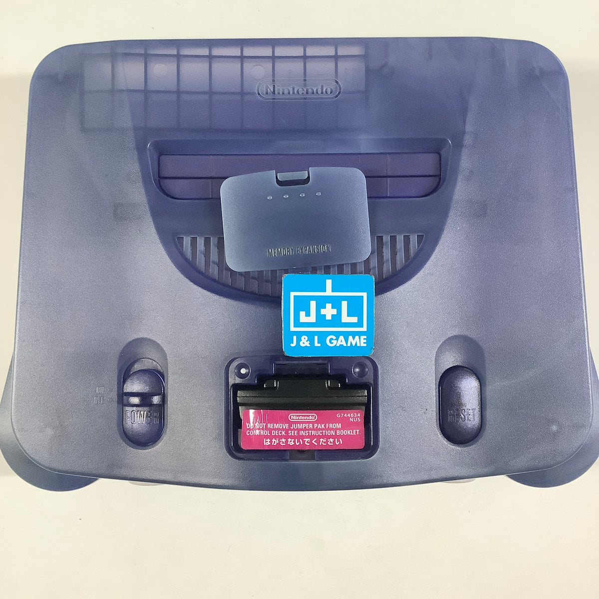 Nintendo 64 Hardware Console (Midnight Blue) - (N64) Nintendo 64 [Pre-Owned] (Japanese Import)