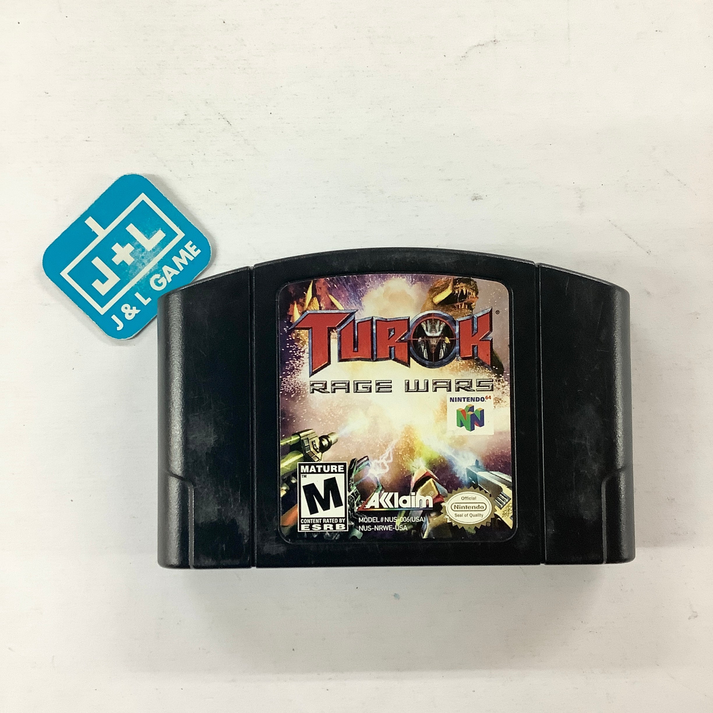 Turok: Rage Wars - (N64) Nintendo 64 [Pre-Owned] Video Games Acclaim   