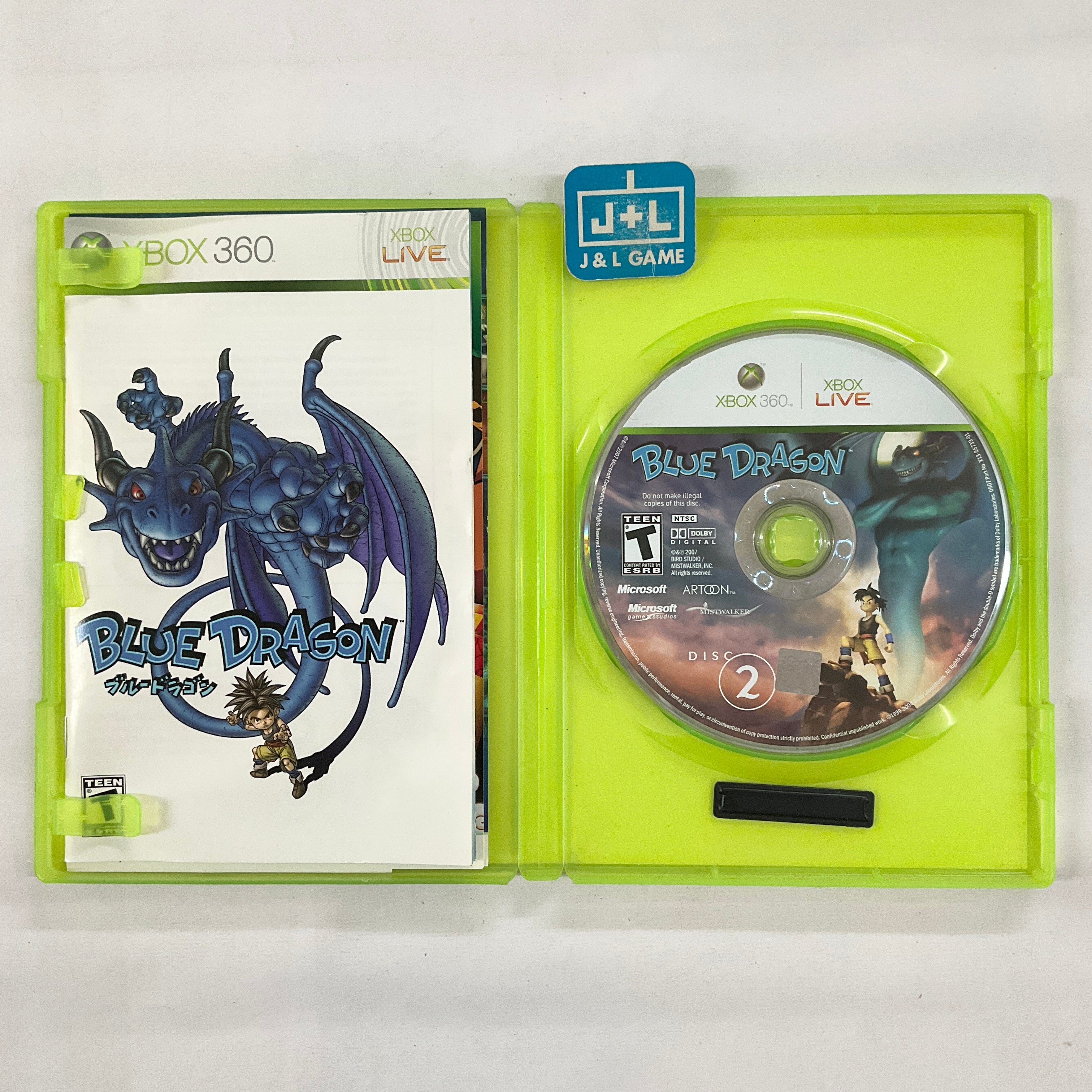 Blue Dragon - Xbox 360 [Pre-Owned] | J&L Game