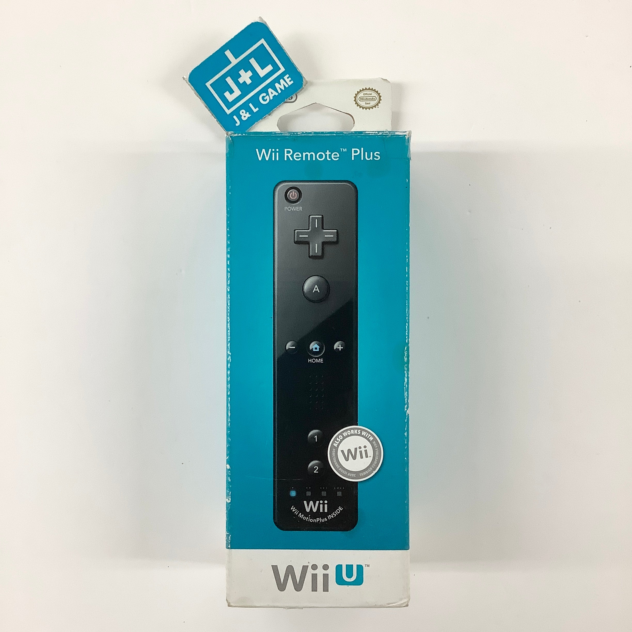 Nintendo Wii U Remote Controller Plus (Black) - Nintendo Wii U [Pre-Owned] Accessories Nintendo