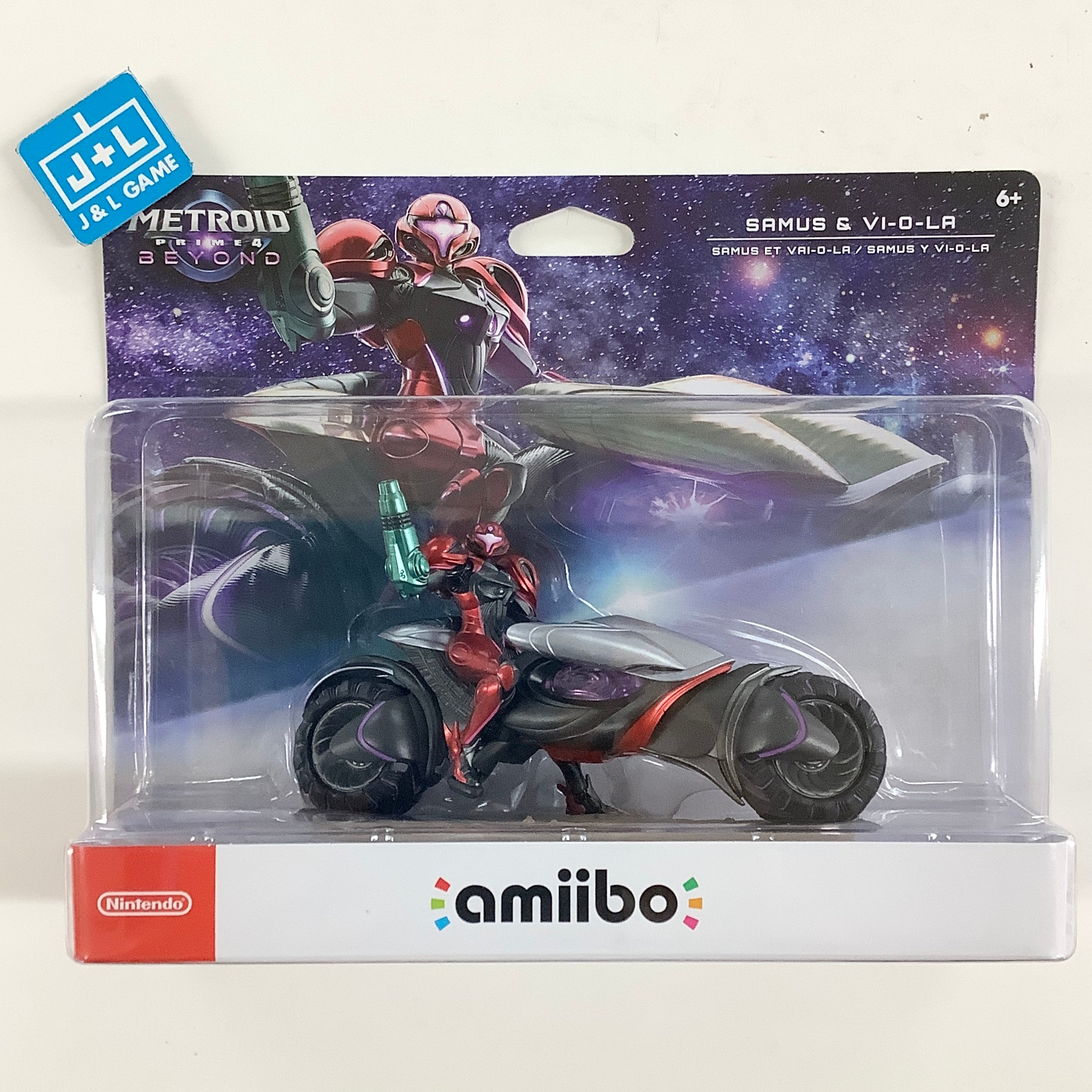 Samus & Vi-O-La (Metroid Prime 4 Beyond) - Nintendo Switch 2 Amiibo