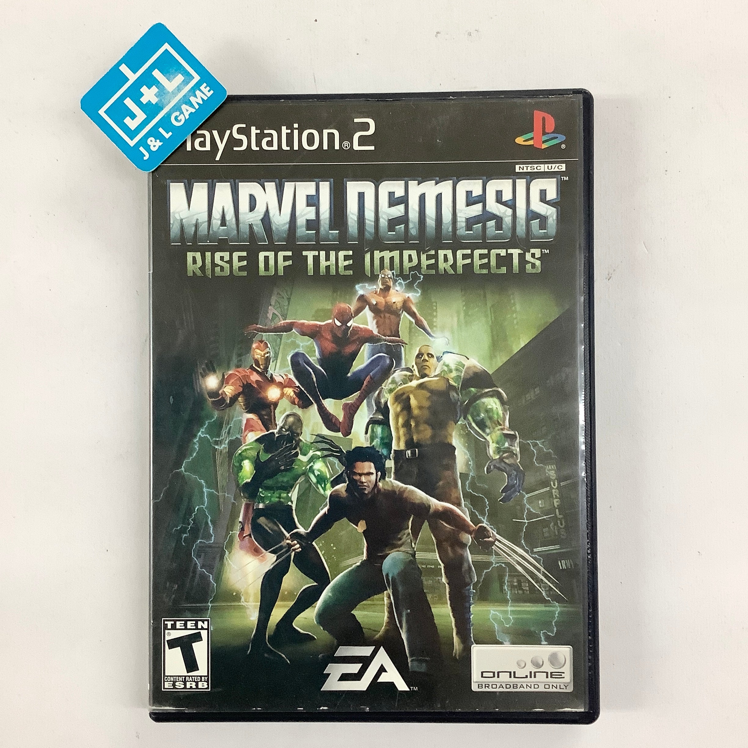 Marvel Nemesis: Rise of the Imperfects - (PS2) PlayStation 2 [Pre-Owned] Video Games EA Games