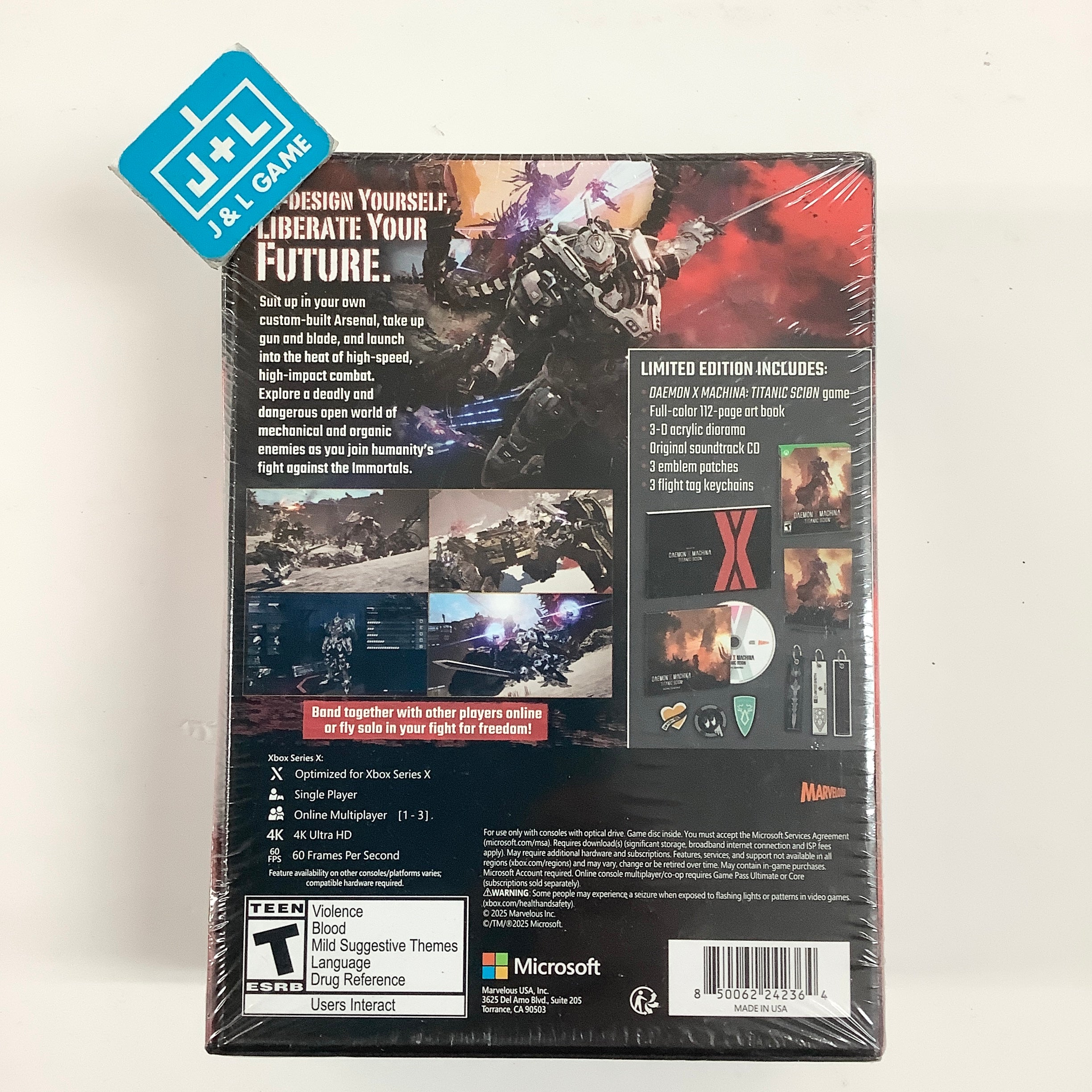 DAEMON X MACHINA: Titanic Scion (Limited Edition) - (XSX) Xbox Series X Video Games Xseed Games