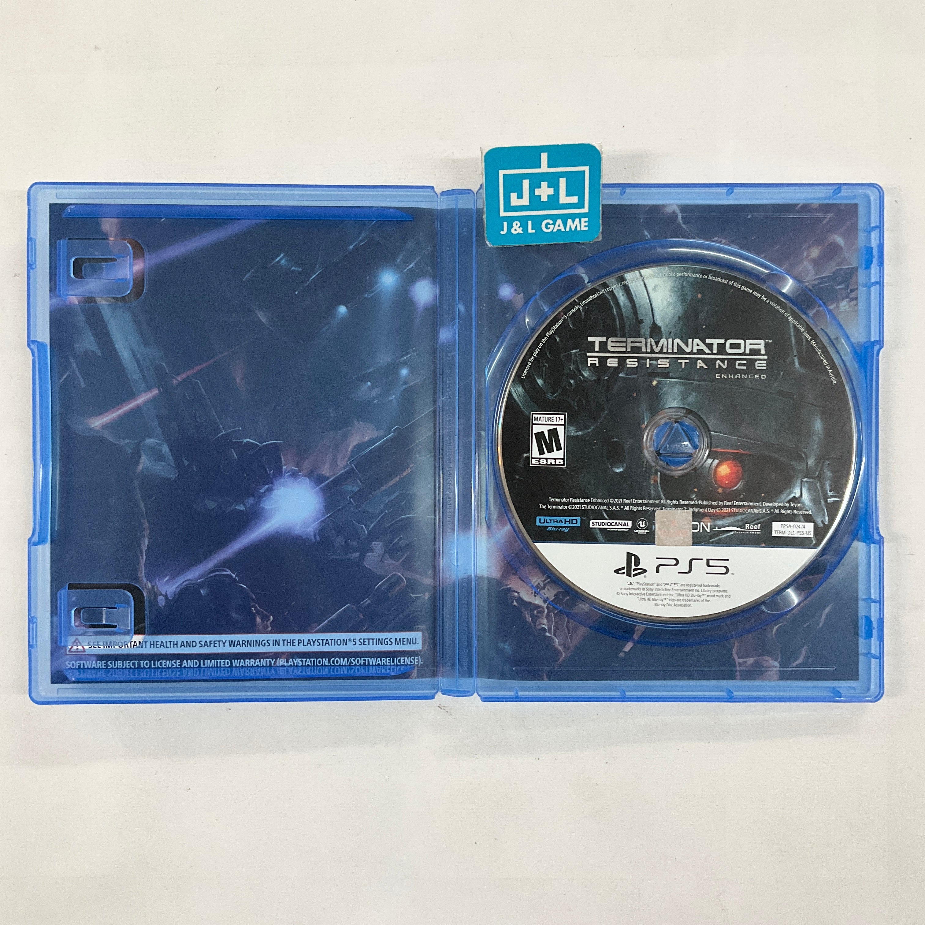 Terminator Resistance Enhanced - (PS5) PlayStation 5 [Pre-Owned] Software Reef Entertainment   