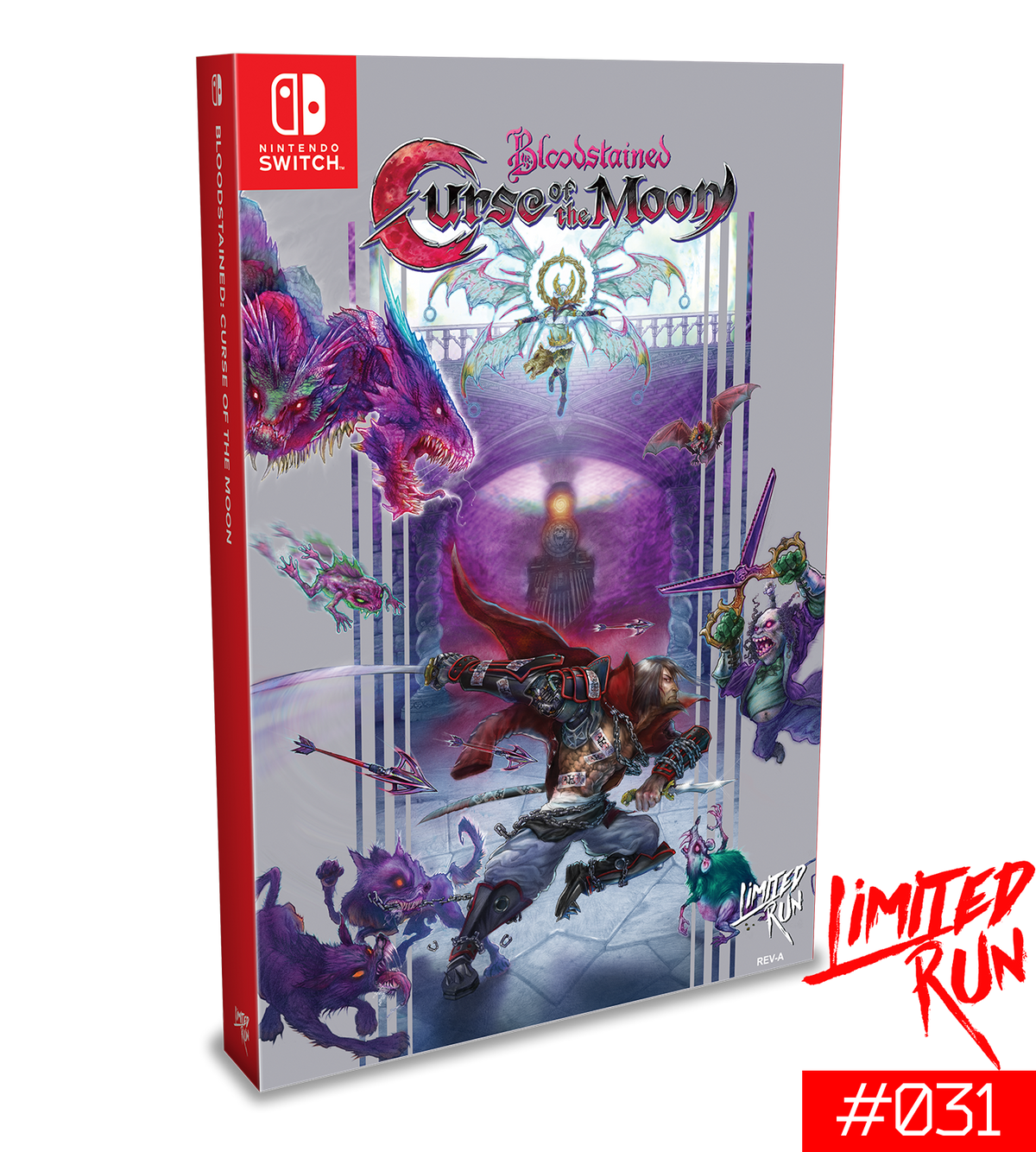 Bloodstained: Curse of the Moon Classic Edition (Limited Run #031) - (NSW) Nintendo Switch Video Games Limited Run Games   
