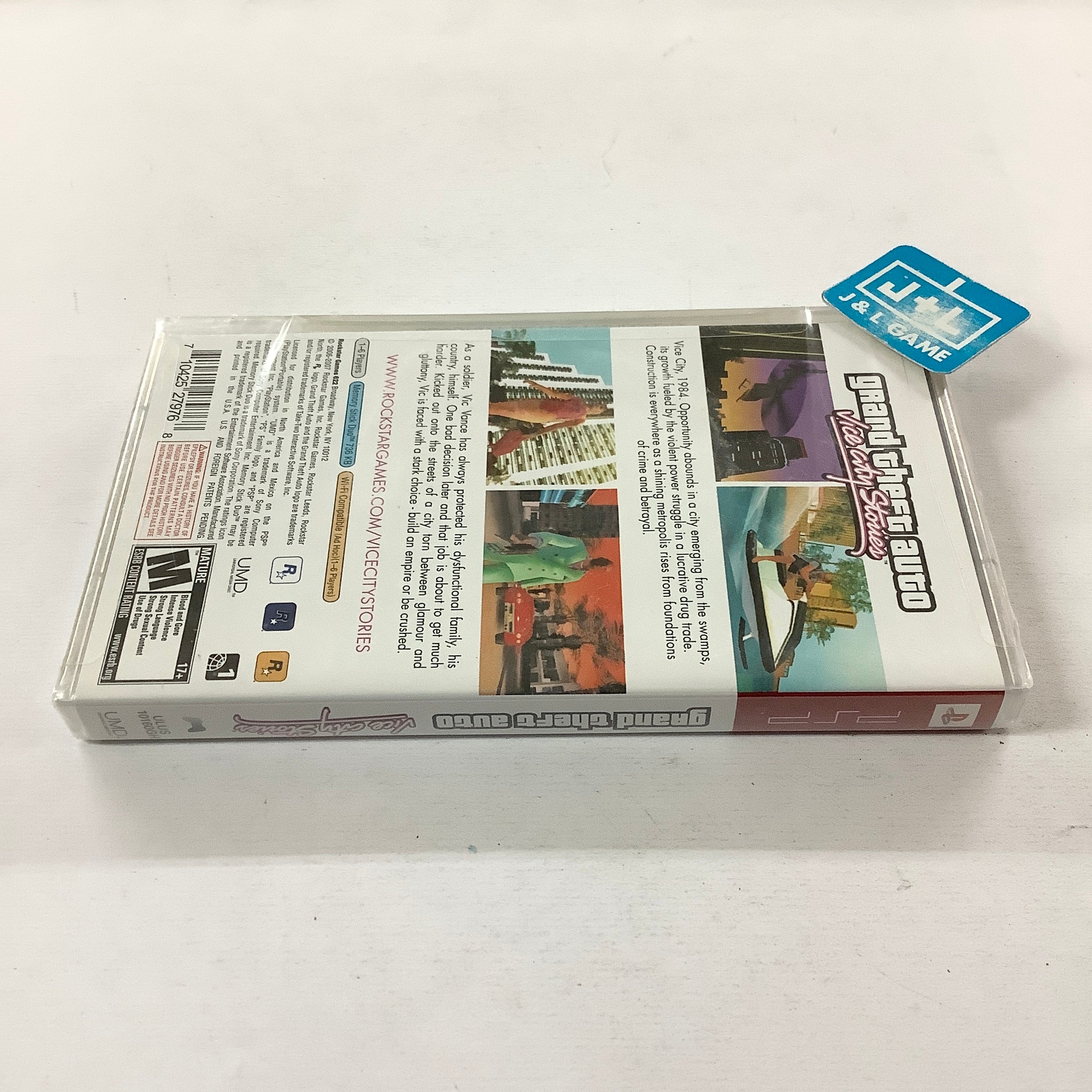 Grand Theft Auto: Vice City Stories ( Greatest Hits ) - SONY PSP Video Games Rockstar Games   