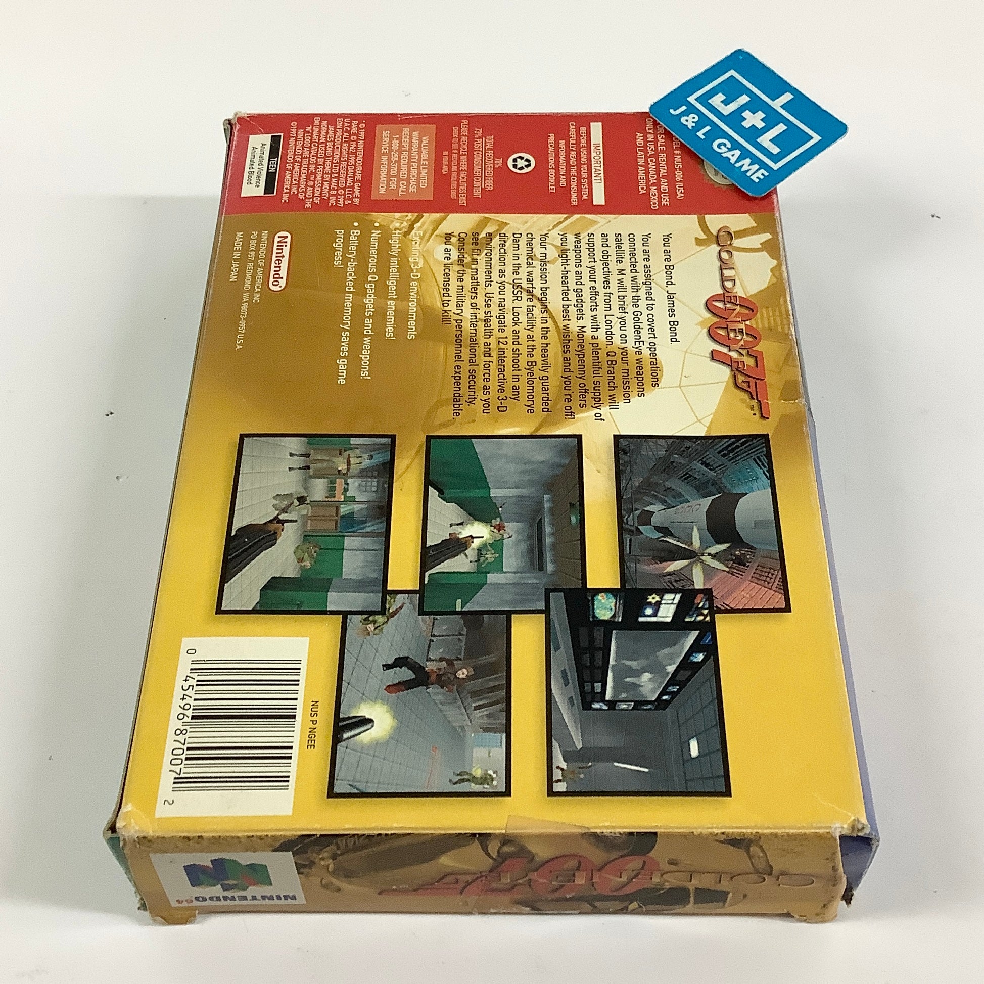 GoldenEye 007 - (N64) Nintendo 64 [Pre-Owned] Video Games Nintendo